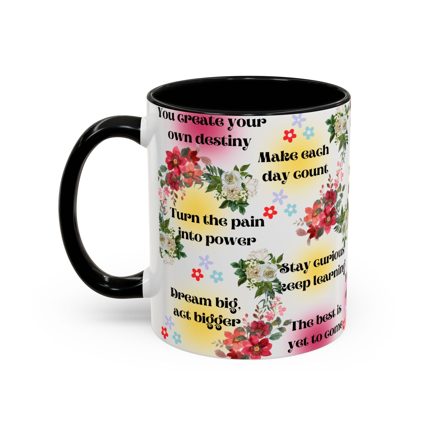 Mug, Empowerment Coffee Cup, Inspirational Tea Mug, Mindfulness Gift, Personal Growth Drinkware, Positive Vibes Kitchen Decor