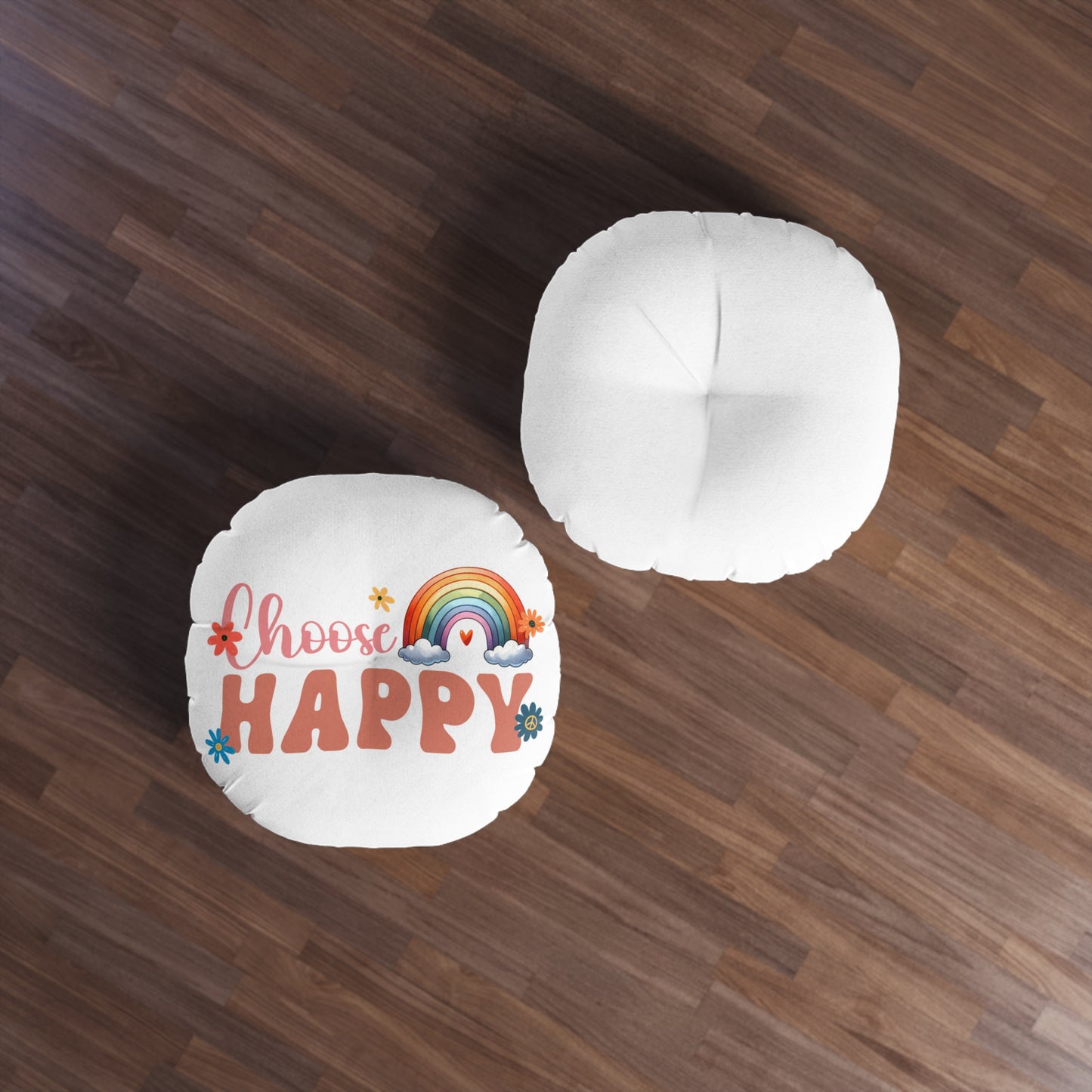 Tufted Floor Pillow, Round