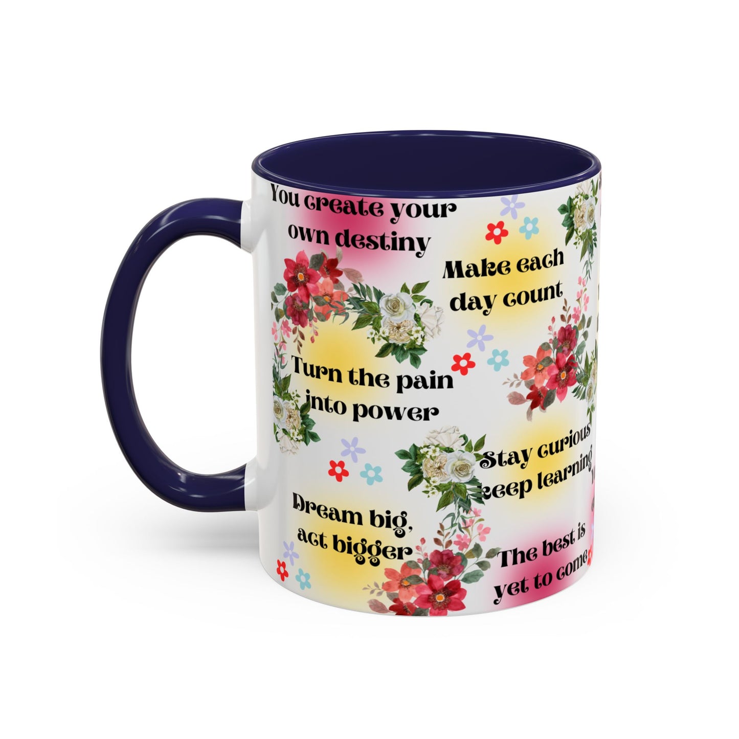 Mug, Empowerment Coffee Cup, Inspirational Tea Mug, Mindfulness Gift, Personal Growth Drinkware, Positive Vibes Kitchen Decor
