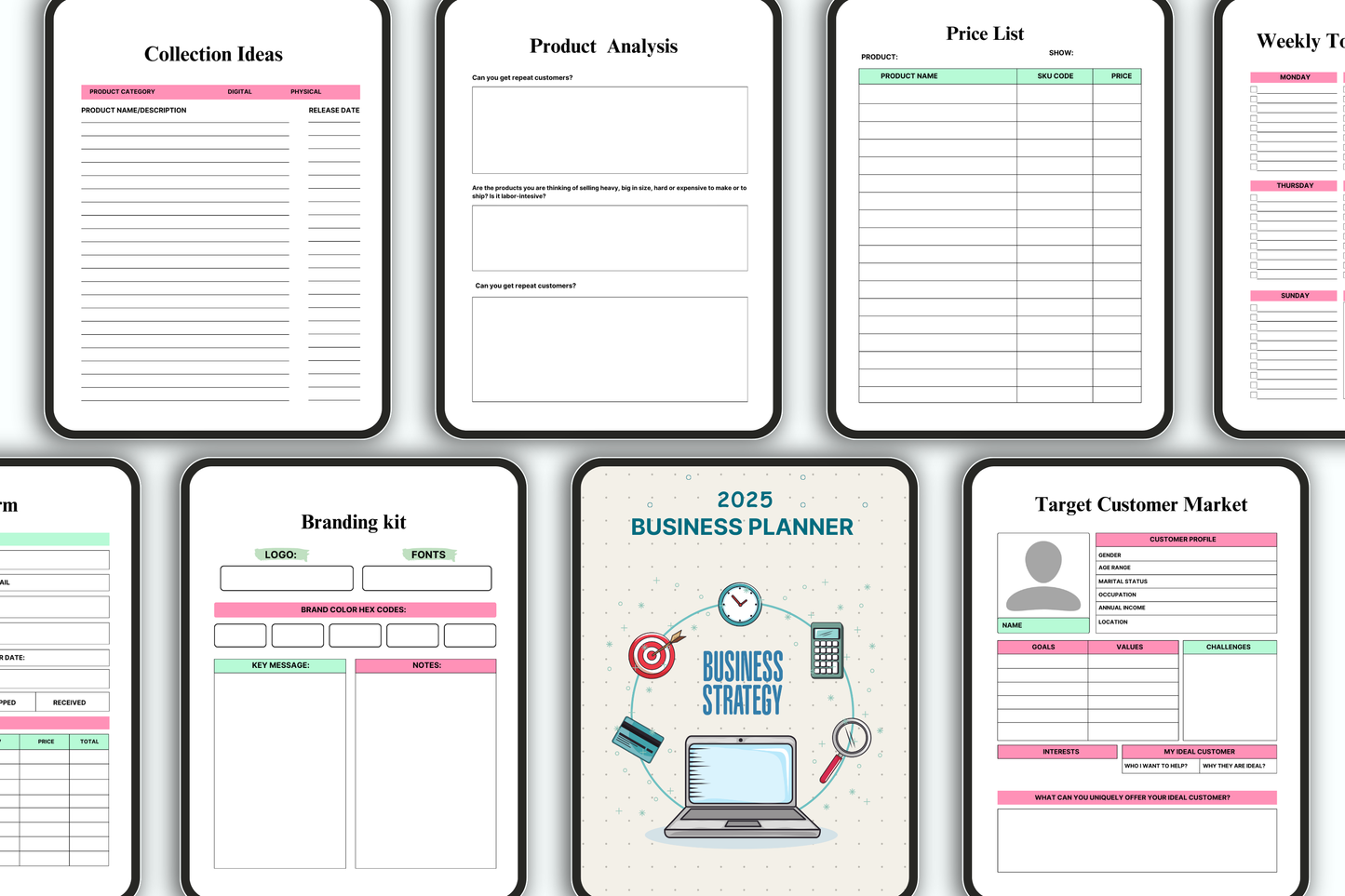 Business Digital Planner