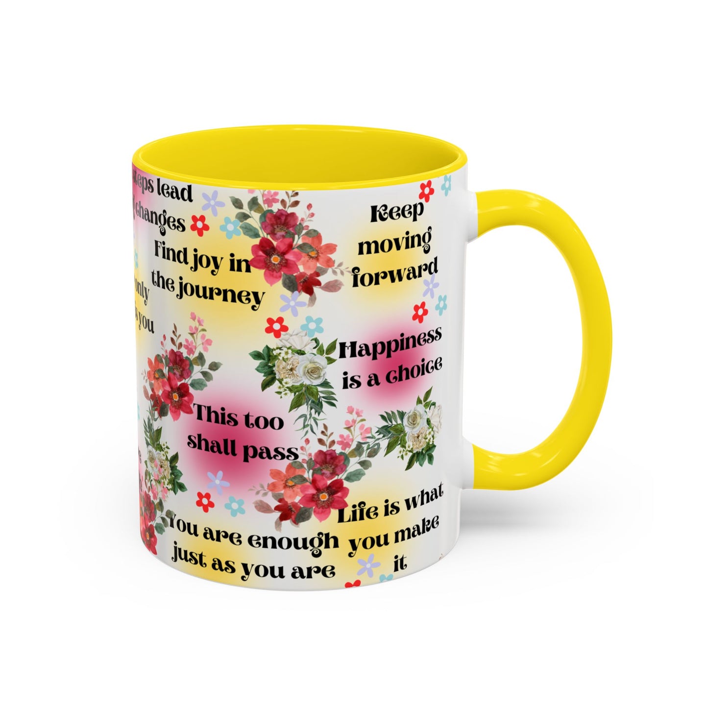 Mug, Empowerment Coffee Cup, Inspirational Tea Mug, Mindfulness Gift, Personal Growth Drinkware, Positive Vibes Kitchen Decor