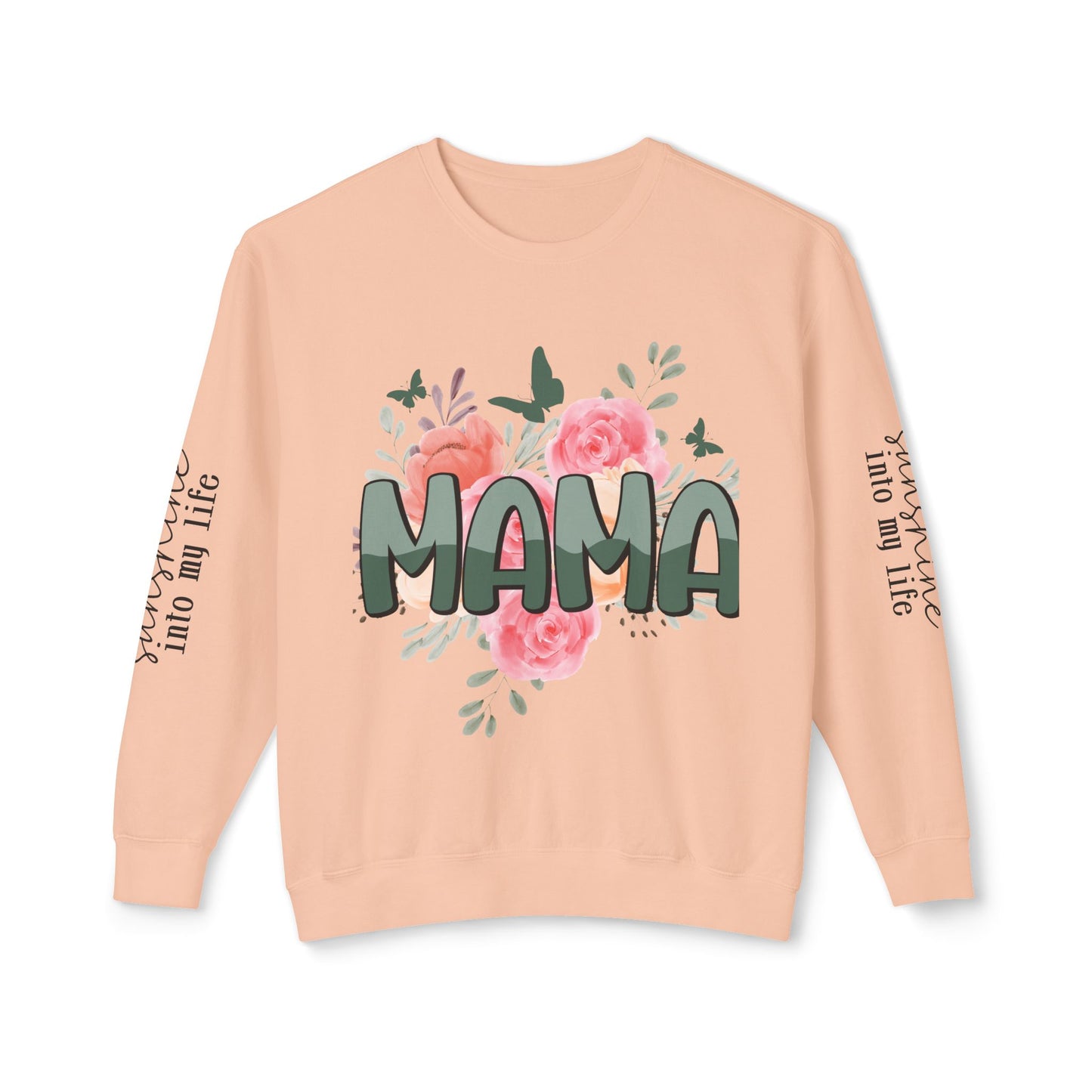 Wife Mom Boss Sweatshirt / Floral Mom Sweater / Mother’s Day Gift for Mom / Inspirational Pullover Hoodie / Stylish Mom Life Apparel