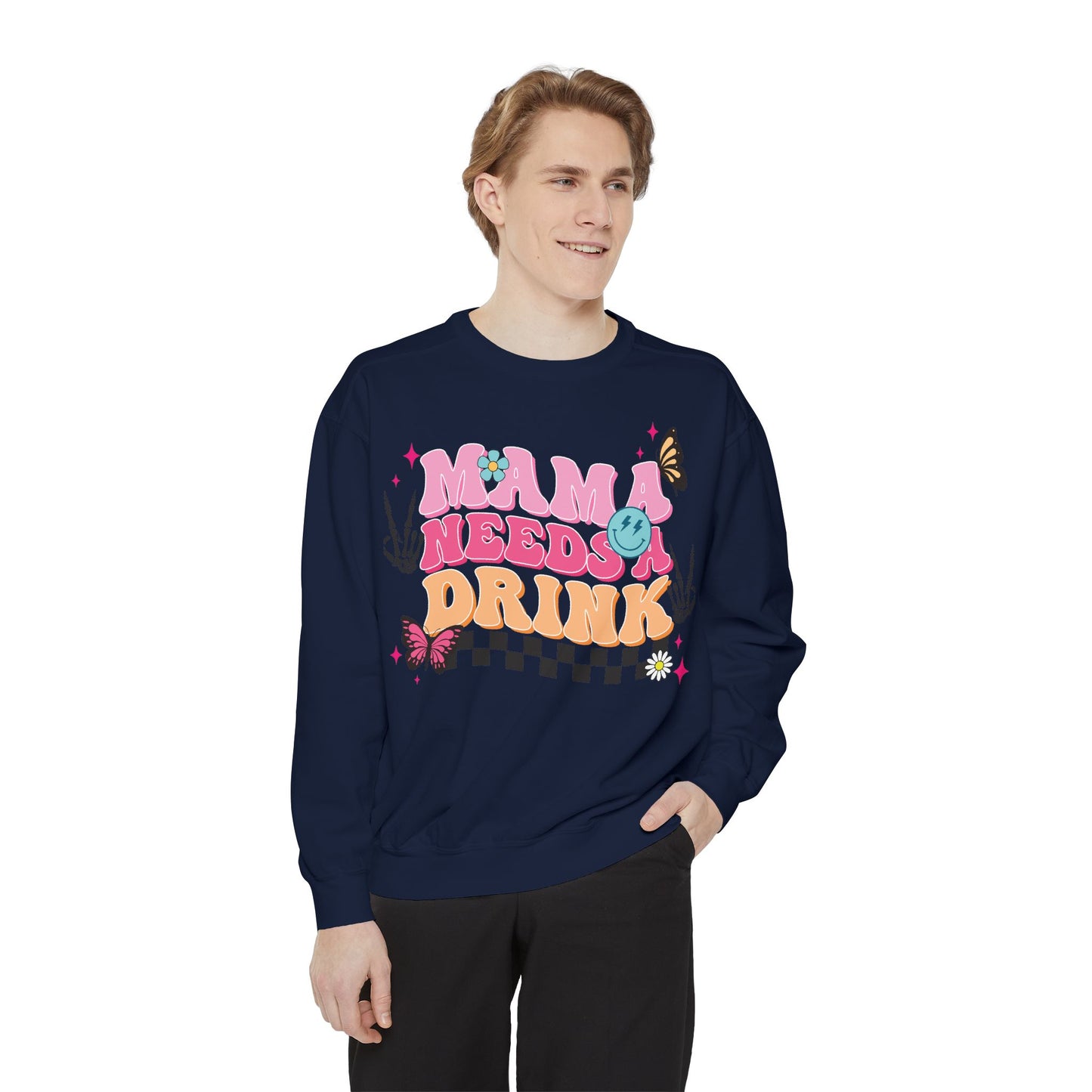 Unisex Garment-Dyed Sweatshirt