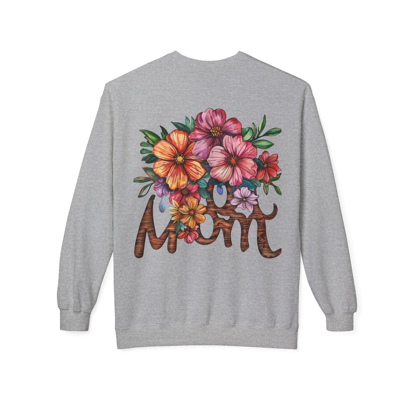 Wife Mom Boss Sweatshirt / Floral Mom Sweater / Mother’s Day Gift for Mom / Inspirational Pullover Hoodie / Stylish Mom Life Apparel