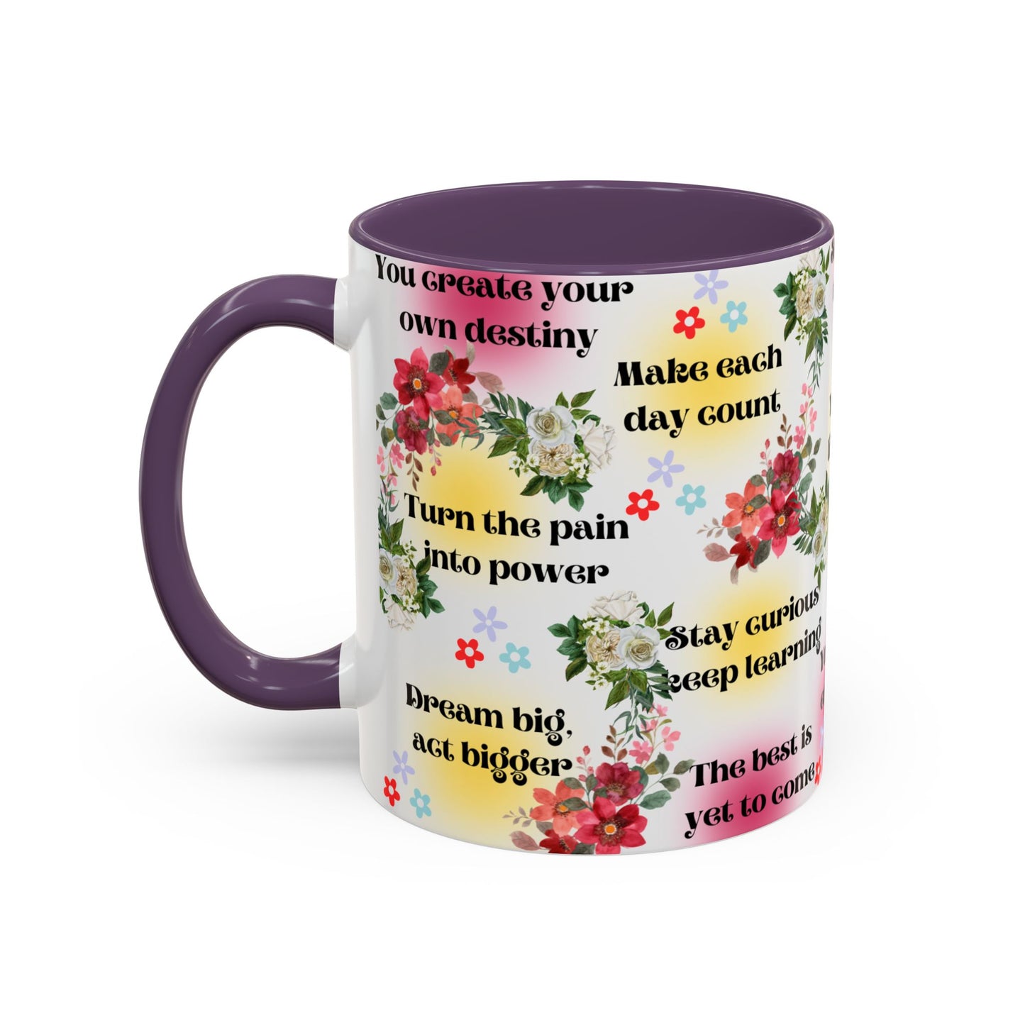Mug, Empowerment Coffee Cup, Inspirational Tea Mug, Mindfulness Gift, Personal Growth Drinkware, Positive Vibes Kitchen Decor