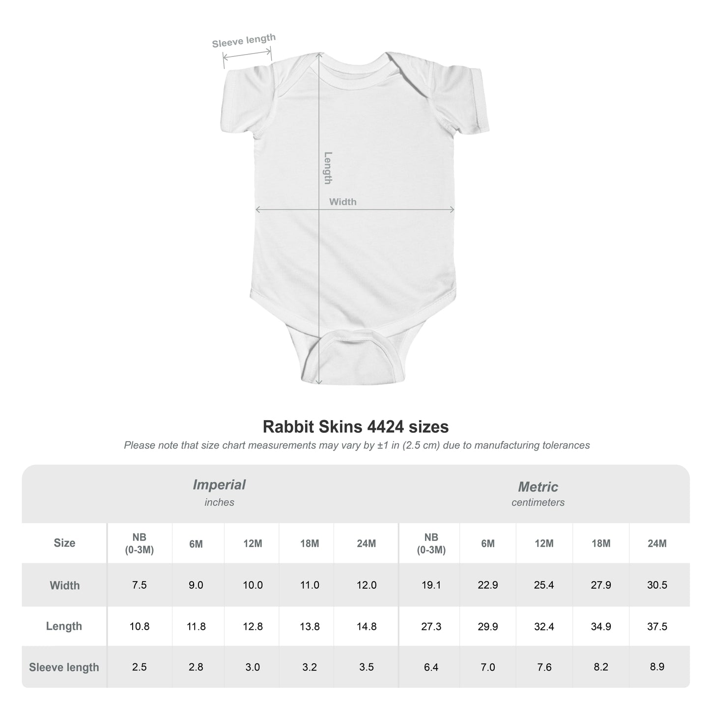 Combed Cotton Baby Bodysuit