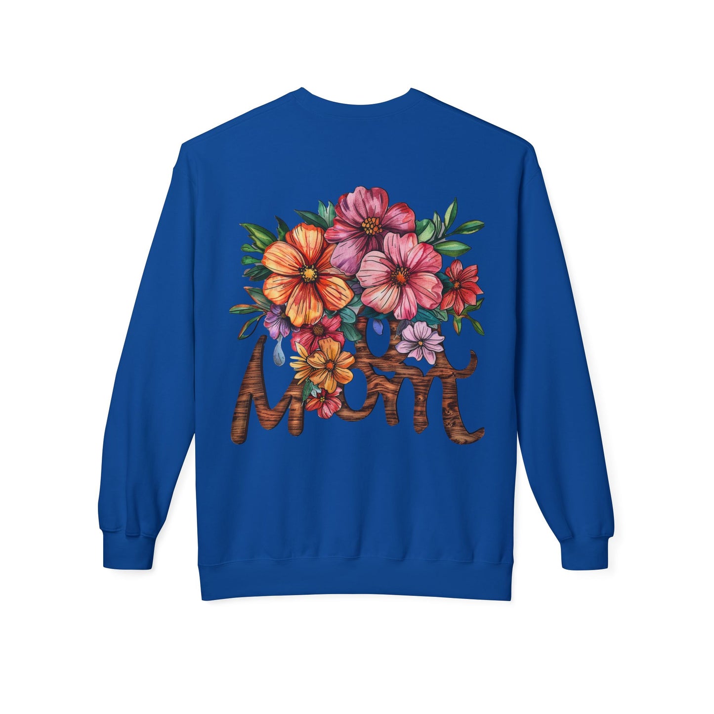 Wife Mom Boss Sweatshirt / Floral Mom Sweater / Mother’s Day Gift for Mom / Inspirational Pullover Hoodie / Stylish Mom Life Apparel