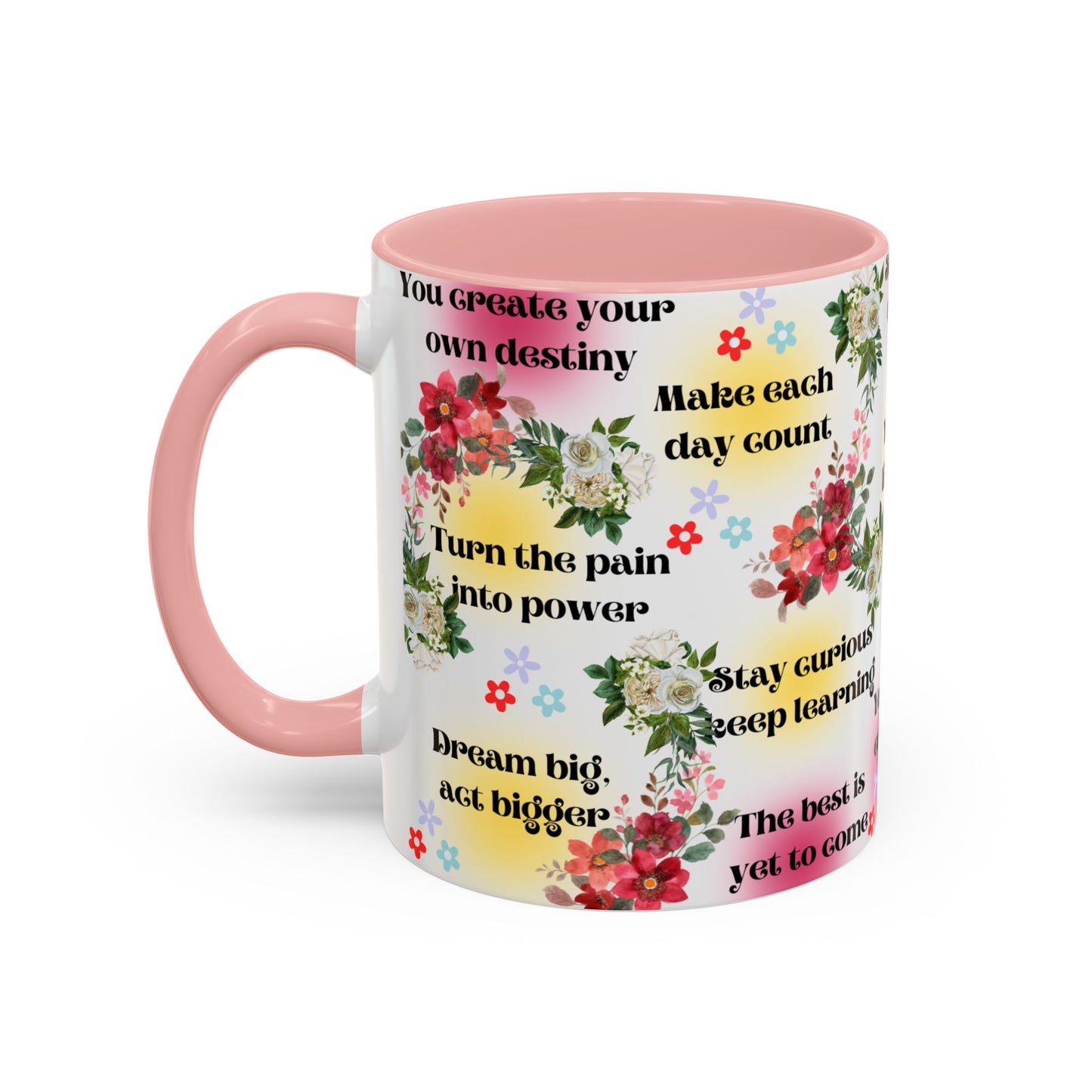 Mug, Empowerment Coffee Cup, Inspirational Tea Mug, Mindfulness Gift, Personal Growth Drinkware, Positive Vibes Kitchen Decor