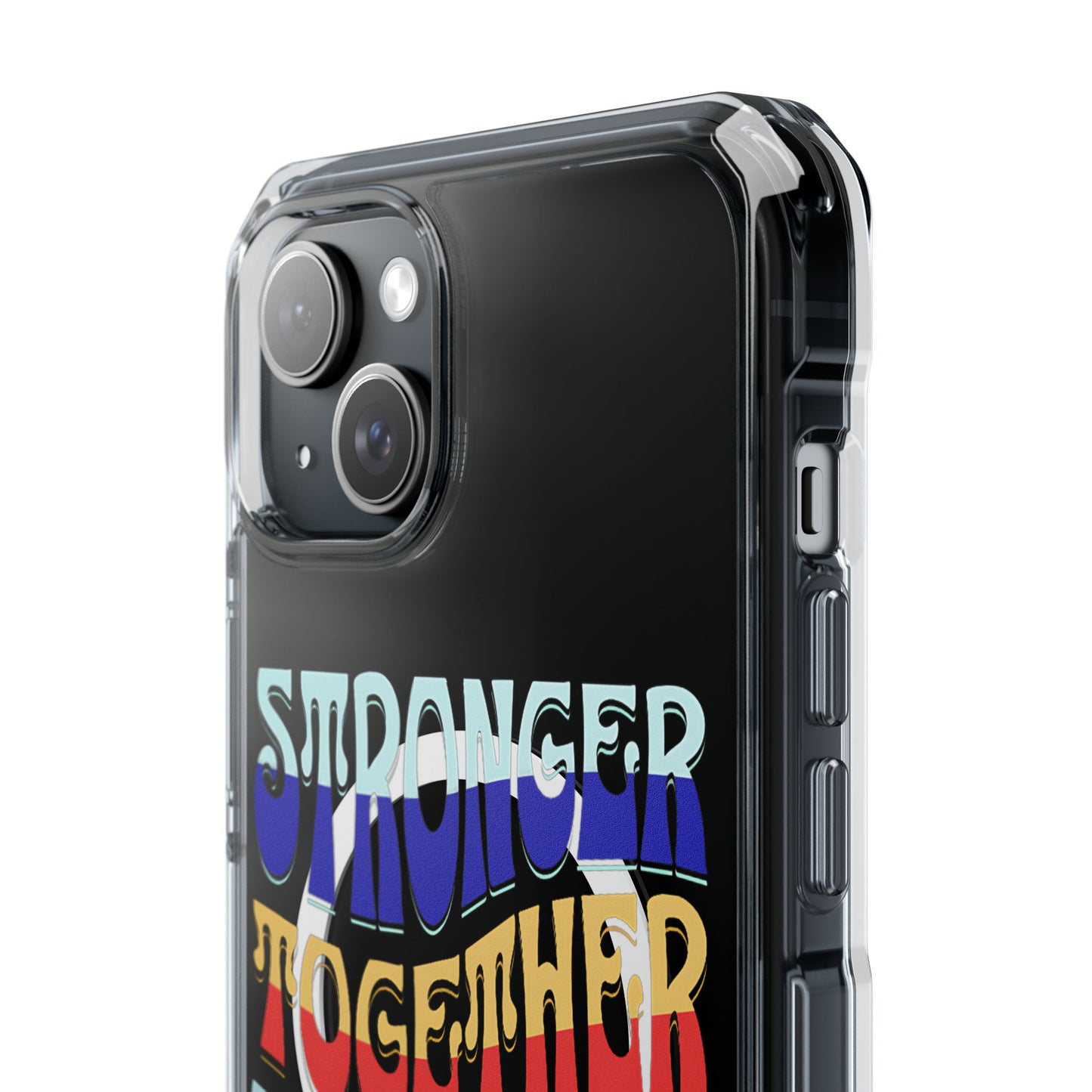 Magnetic Clear Impact Case / Shockproof Transparent Phone Cover / Slim Protective MagSafe Compatible Case / Anti-Yellow Scratch-Resistant Clear Back Case