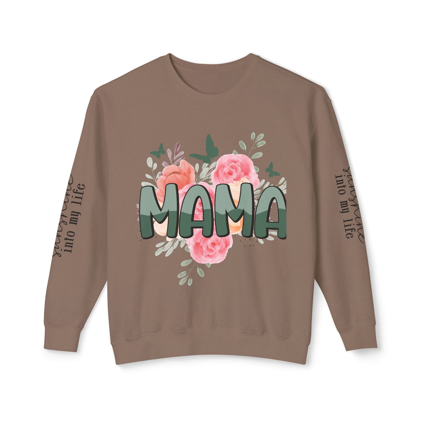 Wife Mom Boss Sweatshirt / Floral Mom Sweater / Mother’s Day Gift for Mom / Inspirational Pullover Hoodie / Stylish Mom Life Apparel