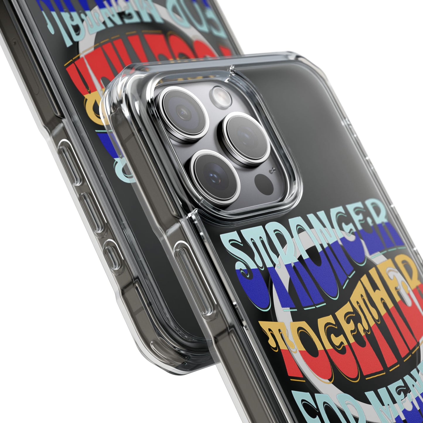 Magnetic Clear Impact Case / Shockproof Transparent Phone Cover / Slim Protective MagSafe Compatible Case / Anti-Yellow Scratch-Resistant Clear Back Case