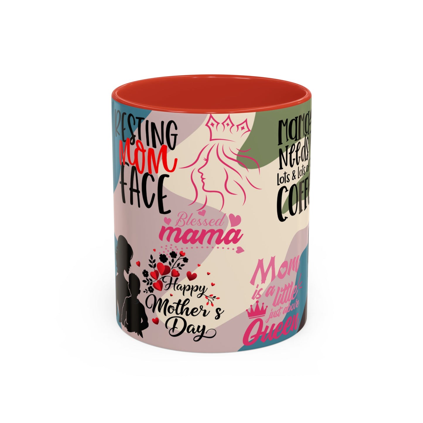 Mom Life Coffee Mug - Perfect Gift for Mother's Day, Mom Fuel Mug, Inspirational Quotes, Funny Gifts for Moms, Ceramic Coffee Mug