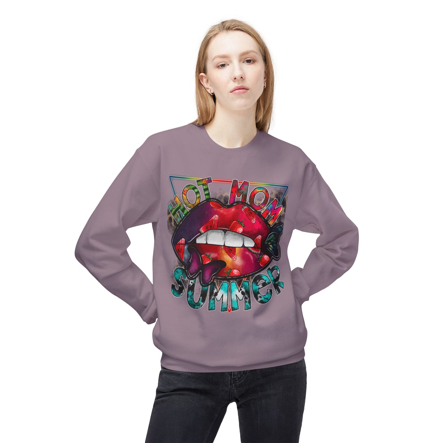 Unisex Midweight Softstyle Fleece Crewneck Sweatshirt