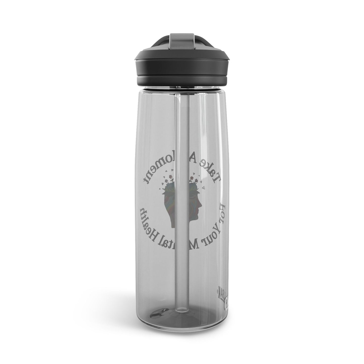 CamelBak Eddy® Water Bottle |Take A Moment For Your Mental Health | Motivational Reusable BPA | Free Bottle (20oz / 25oz)