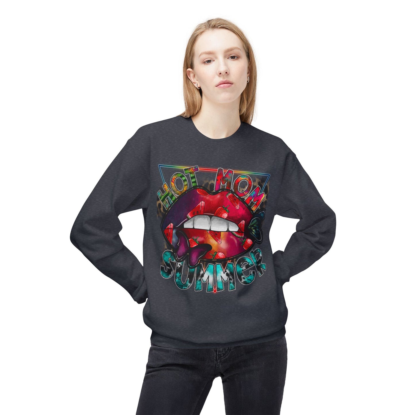 Unisex Midweight Softstyle Fleece Crewneck Sweatshirt