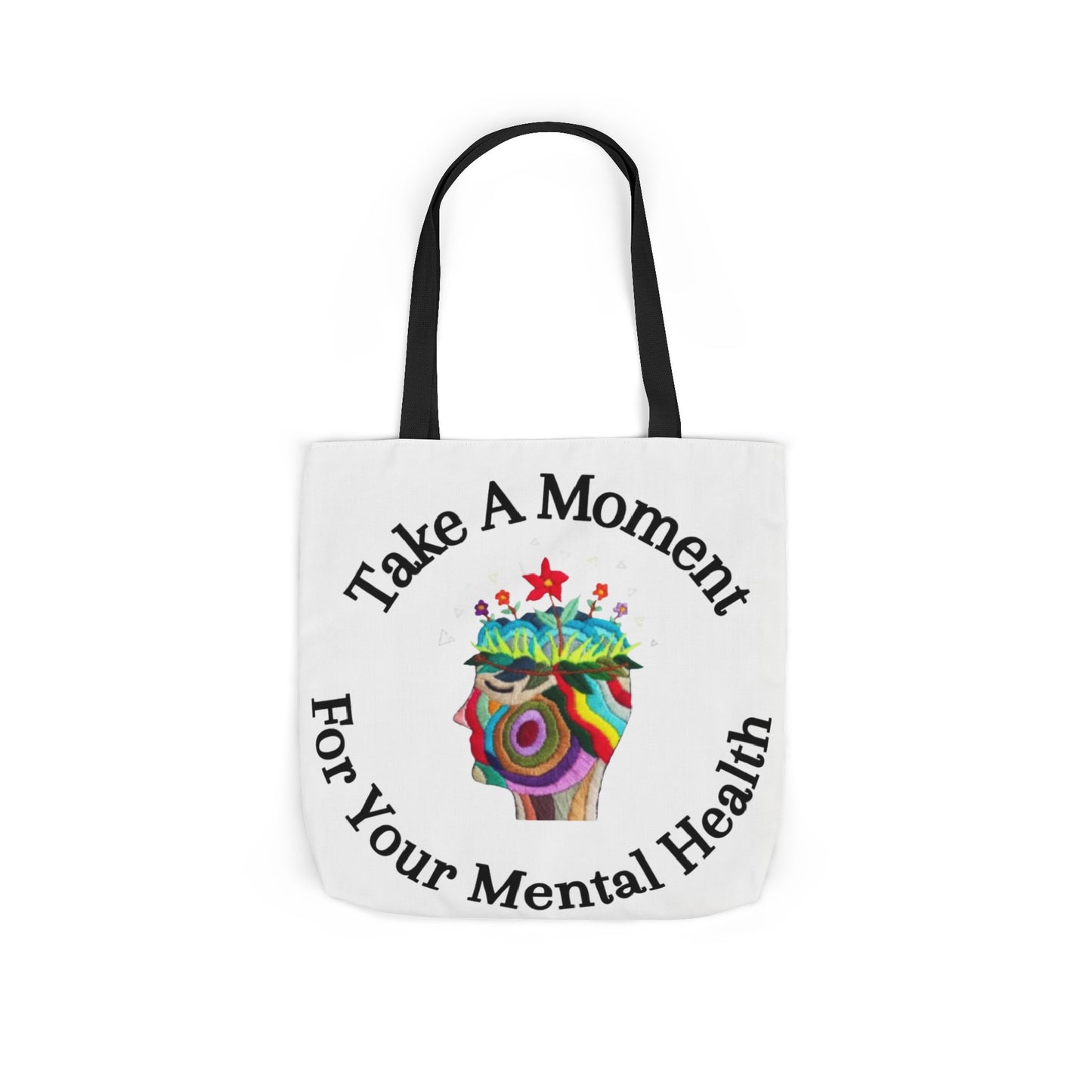 Canvas Tote Bag | Stylish & Durable with 5-Color Straps | Eco-Friendly Everyday Bag
