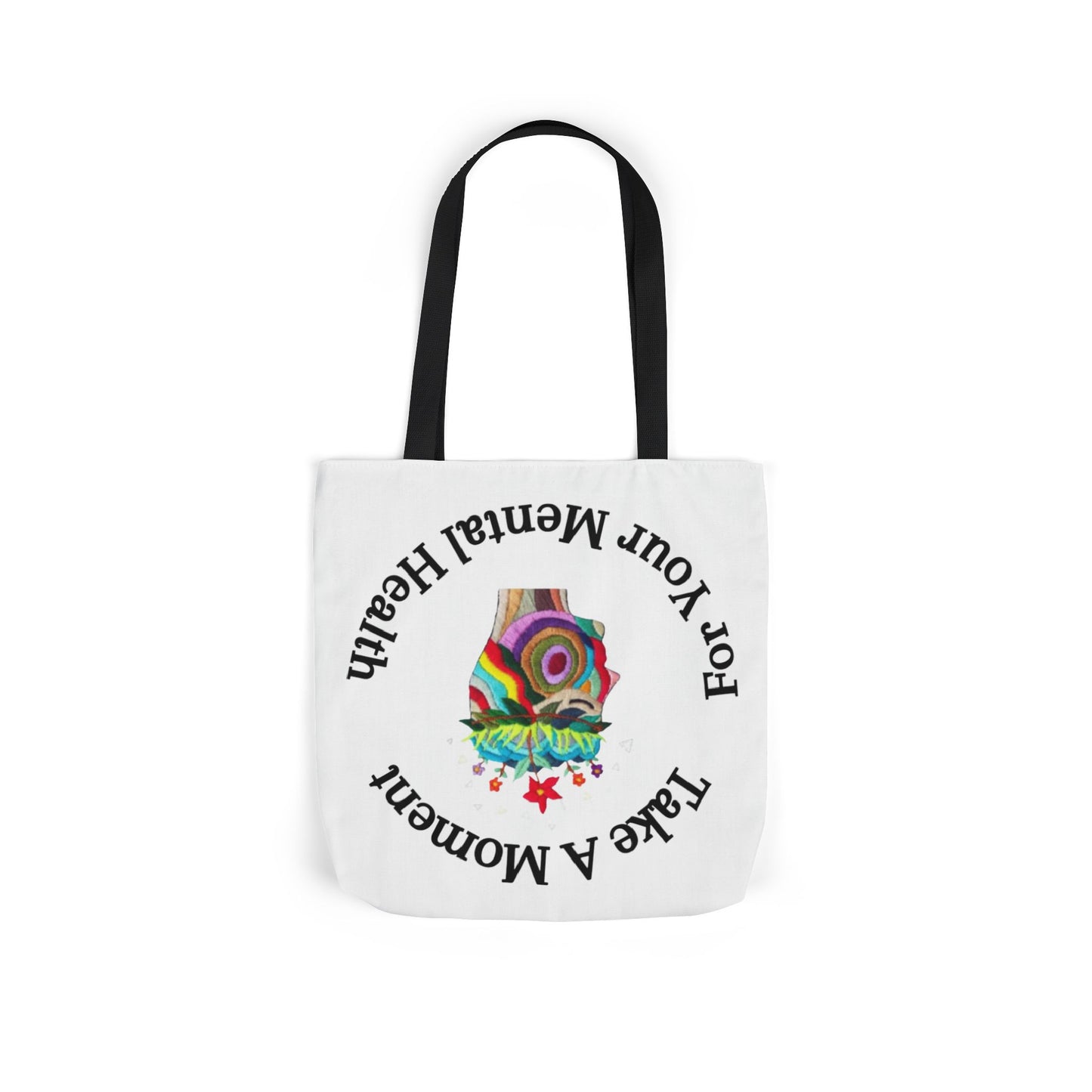 Canvas Tote Bag | Stylish & Durable with 5-Color Straps | Eco-Friendly Everyday Bag