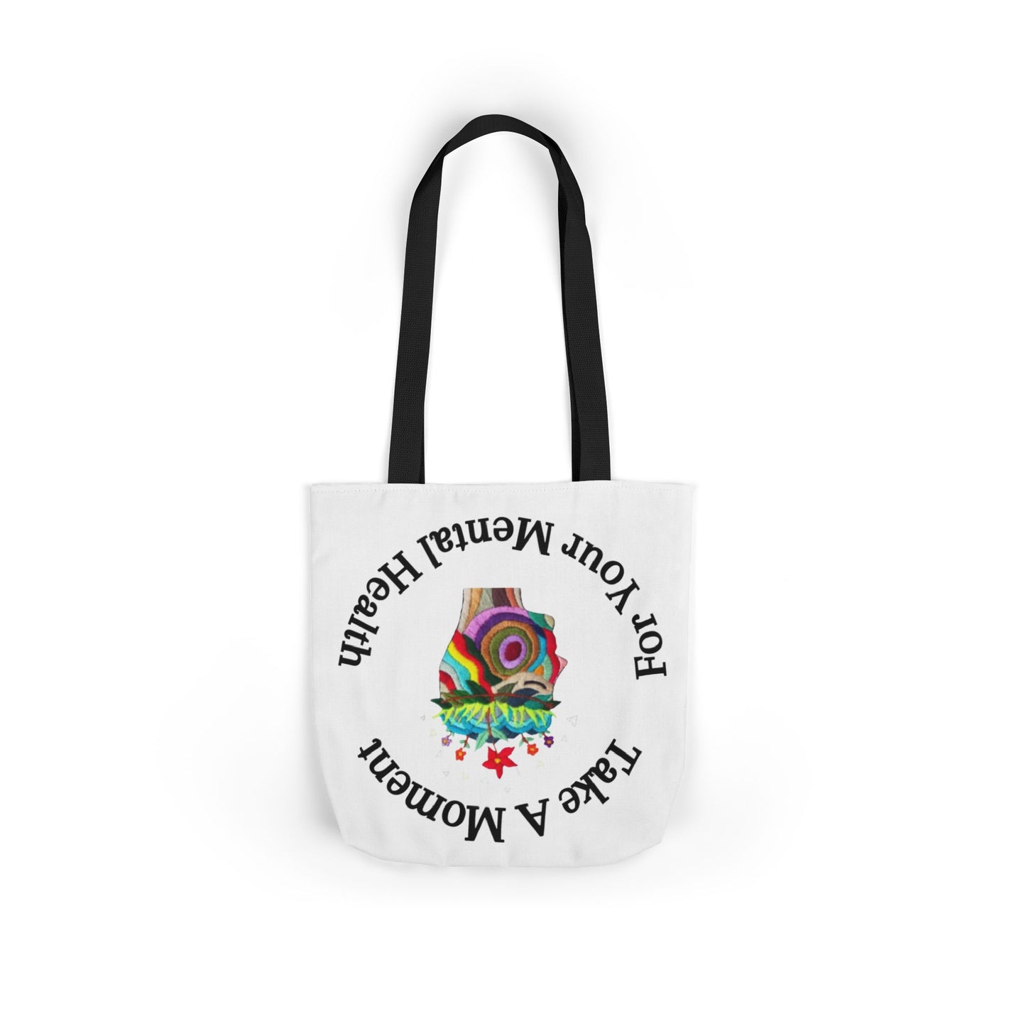 Canvas Tote Bag | Stylish & Durable with 5-Color Straps | Eco-Friendly Everyday Bag