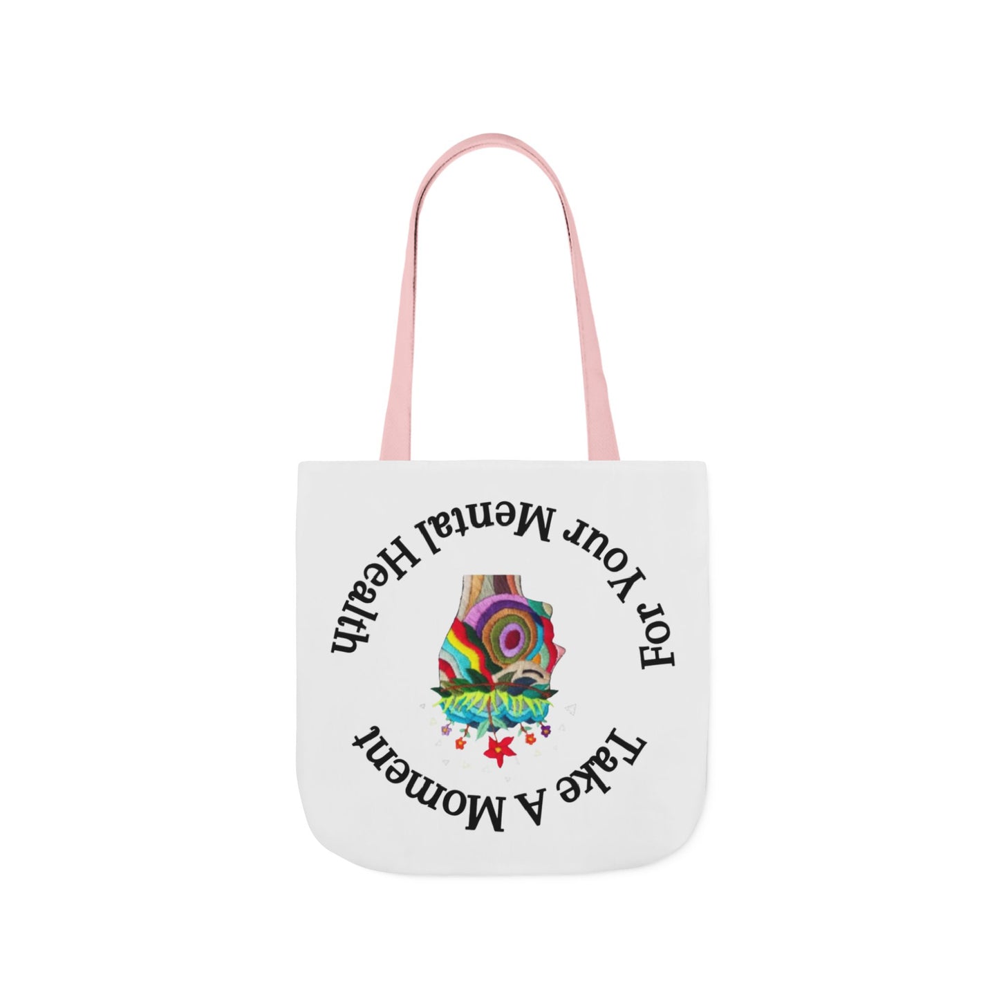 Canvas Tote Bag | Stylish & Durable with 5-Color Straps | Eco-Friendly Everyday Bag