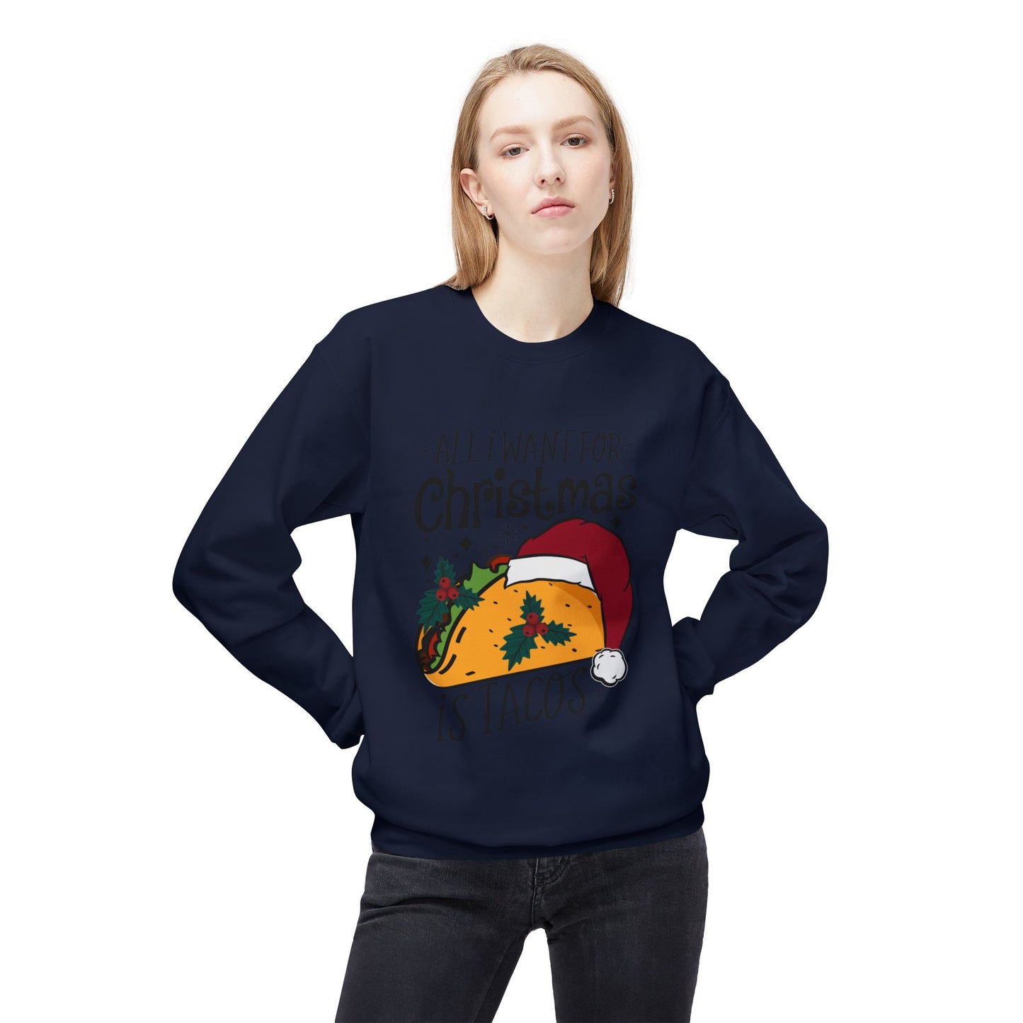 Unisex Midweight Softstyle Fleece Crewneck Sweatshirt