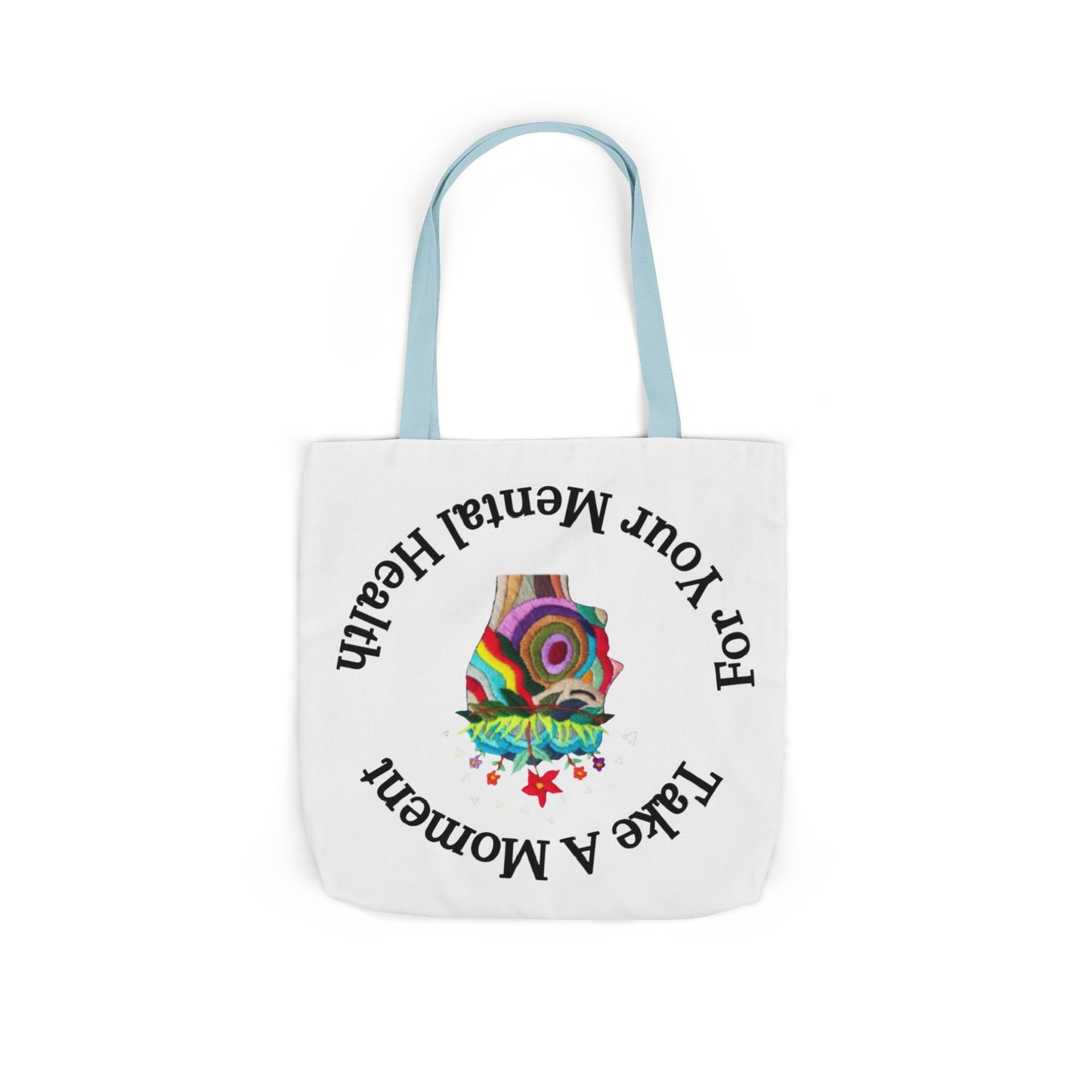 Canvas Tote Bag | Stylish & Durable with 5-Color Straps | Eco-Friendly Everyday Bag