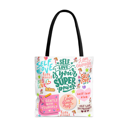 Self Love Tote Bag (AOP)