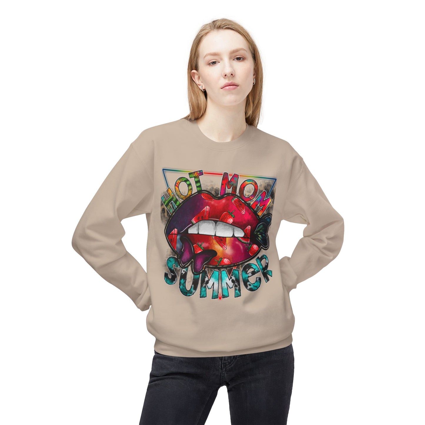 Unisex Midweight Softstyle Fleece Crewneck Sweatshirt
