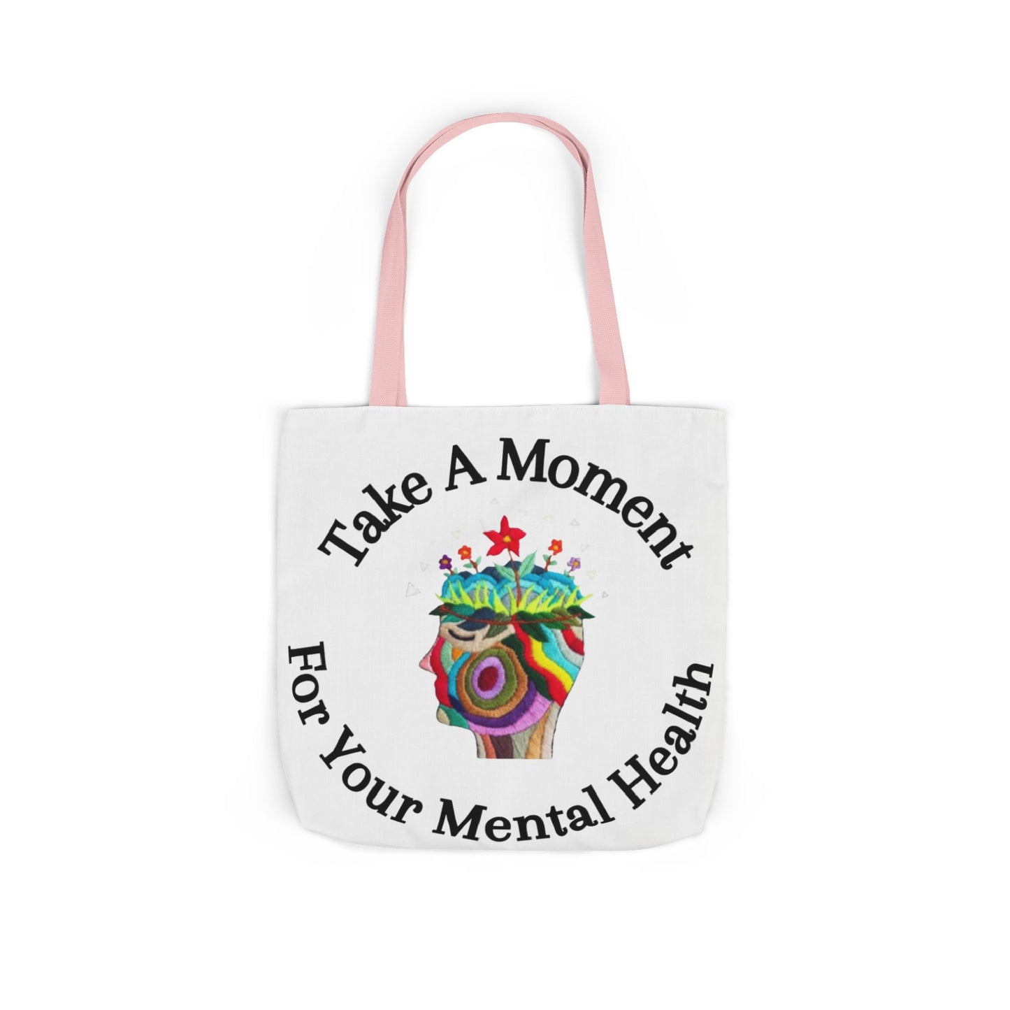 Canvas Tote Bag | Stylish & Durable with 5-Color Straps | Eco-Friendly Everyday Bag