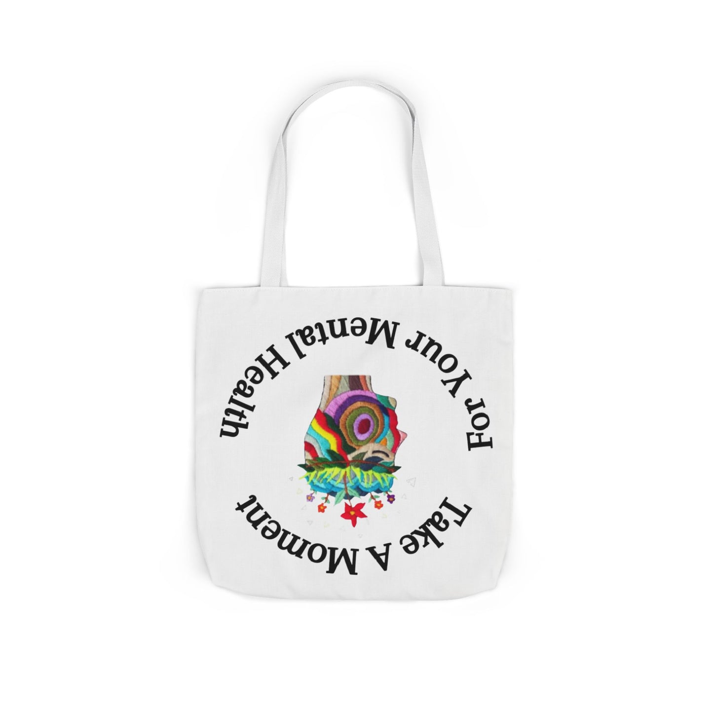 Canvas Tote Bag | Stylish & Durable with 5-Color Straps | Eco-Friendly Everyday Bag