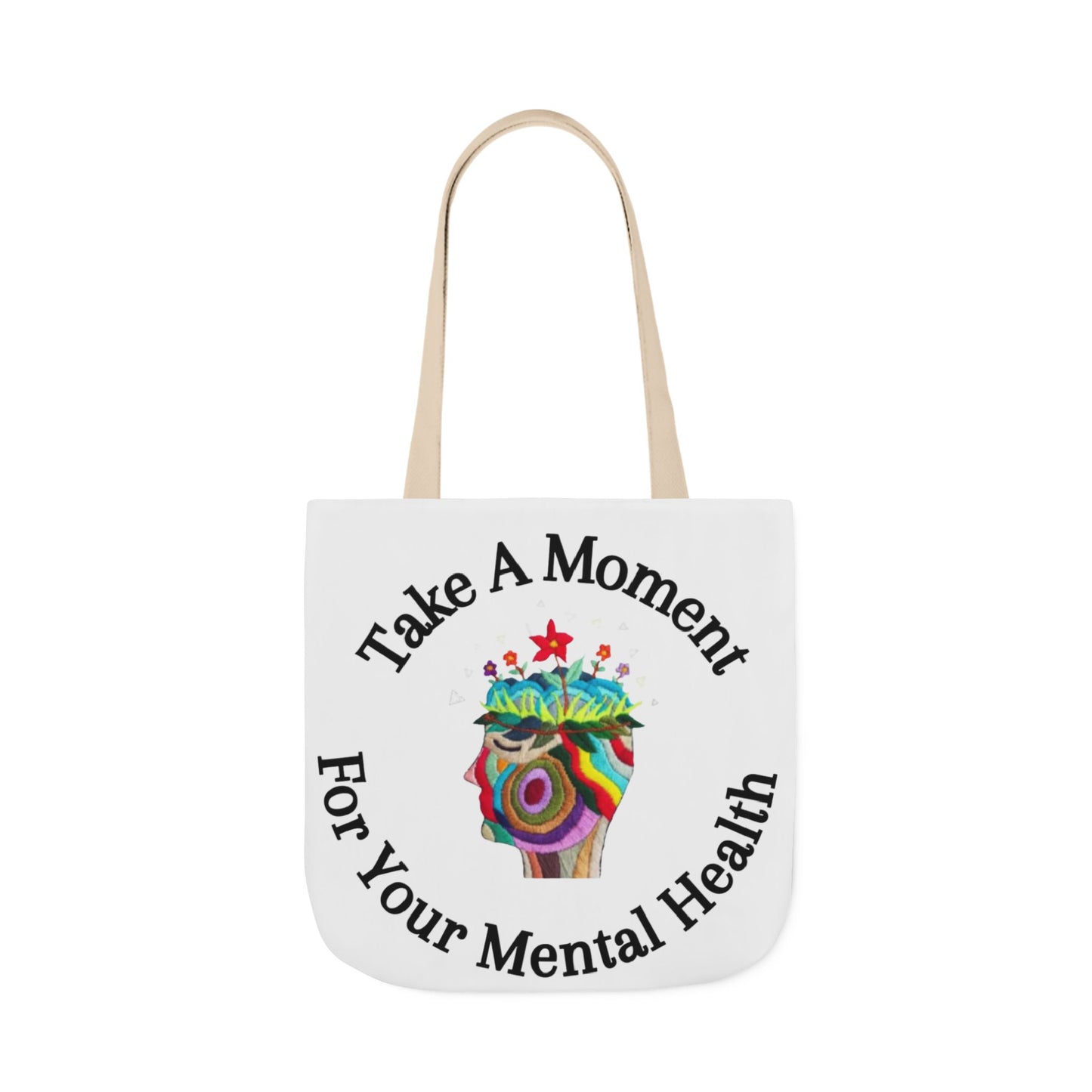 Canvas Tote Bag | Stylish & Durable with 5-Color Straps | Eco-Friendly Everyday Bag