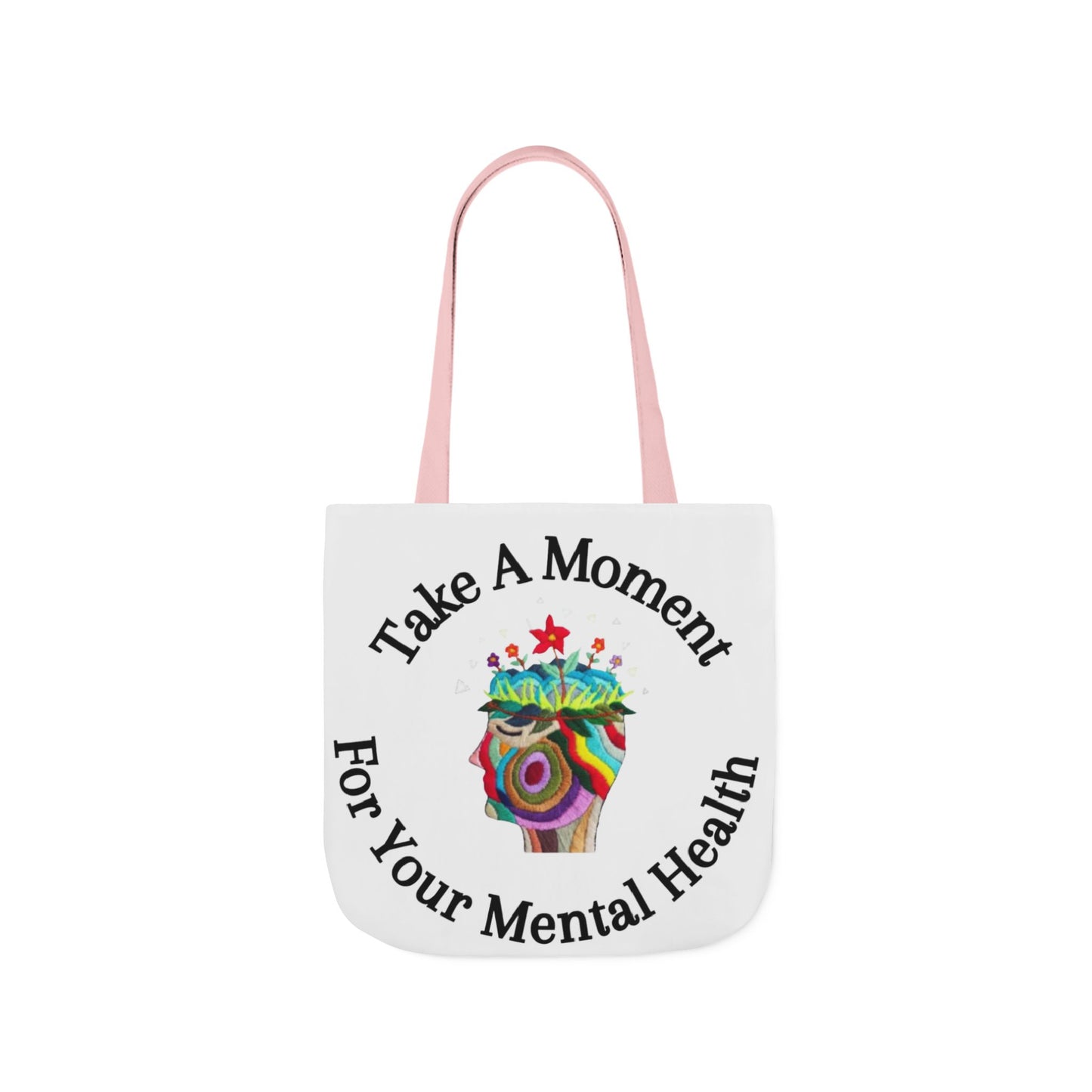 Canvas Tote Bag | Stylish & Durable with 5-Color Straps | Eco-Friendly Everyday Bag