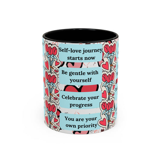 Mug, self awareness mockup design, mindfulness gift, ceramic coffee cup, inspirational quote, positive vibes mug, meditation accessory