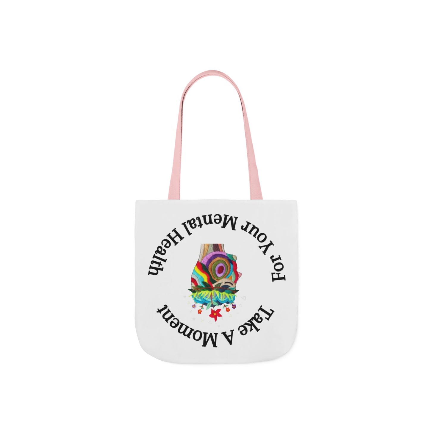Canvas Tote Bag | Stylish & Durable with 5-Color Straps | Eco-Friendly Everyday Bag