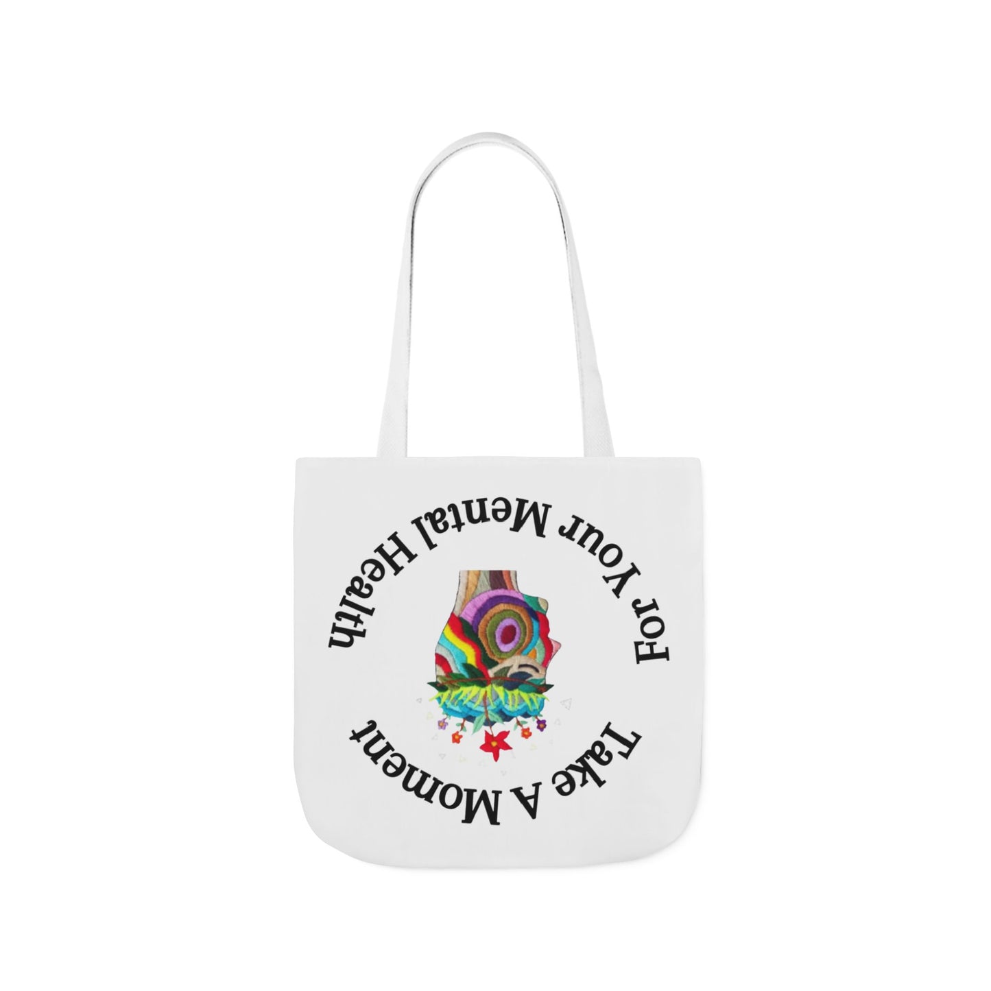Canvas Tote Bag | Stylish & Durable with 5-Color Straps | Eco-Friendly Everyday Bag
