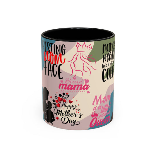 Mom Life Coffee Mug - Perfect Gift for Mother's Day, Mom Fuel Mug, Inspirational Quotes, Funny Gifts for Moms, Ceramic Coffee Mug