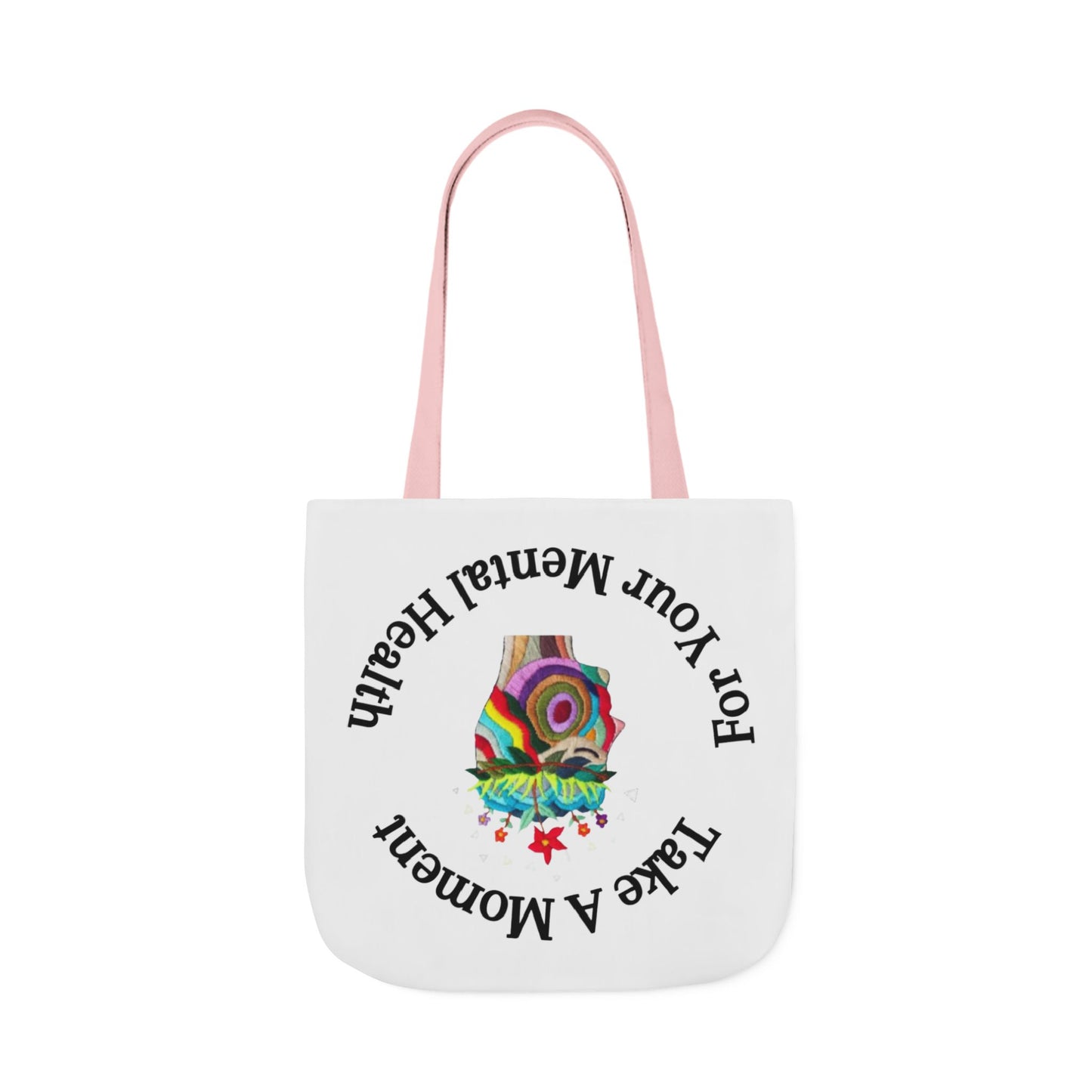 Canvas Tote Bag | Stylish & Durable with 5-Color Straps | Eco-Friendly Everyday Bag