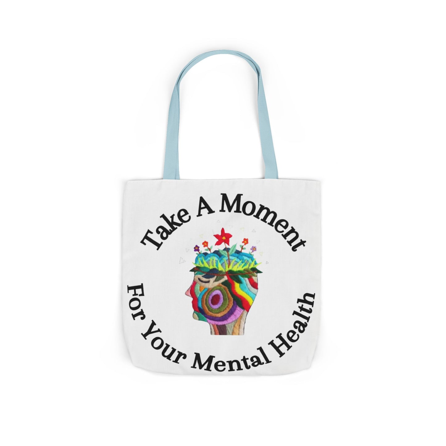 Canvas Tote Bag | Stylish & Durable with 5-Color Straps | Eco-Friendly Everyday Bag