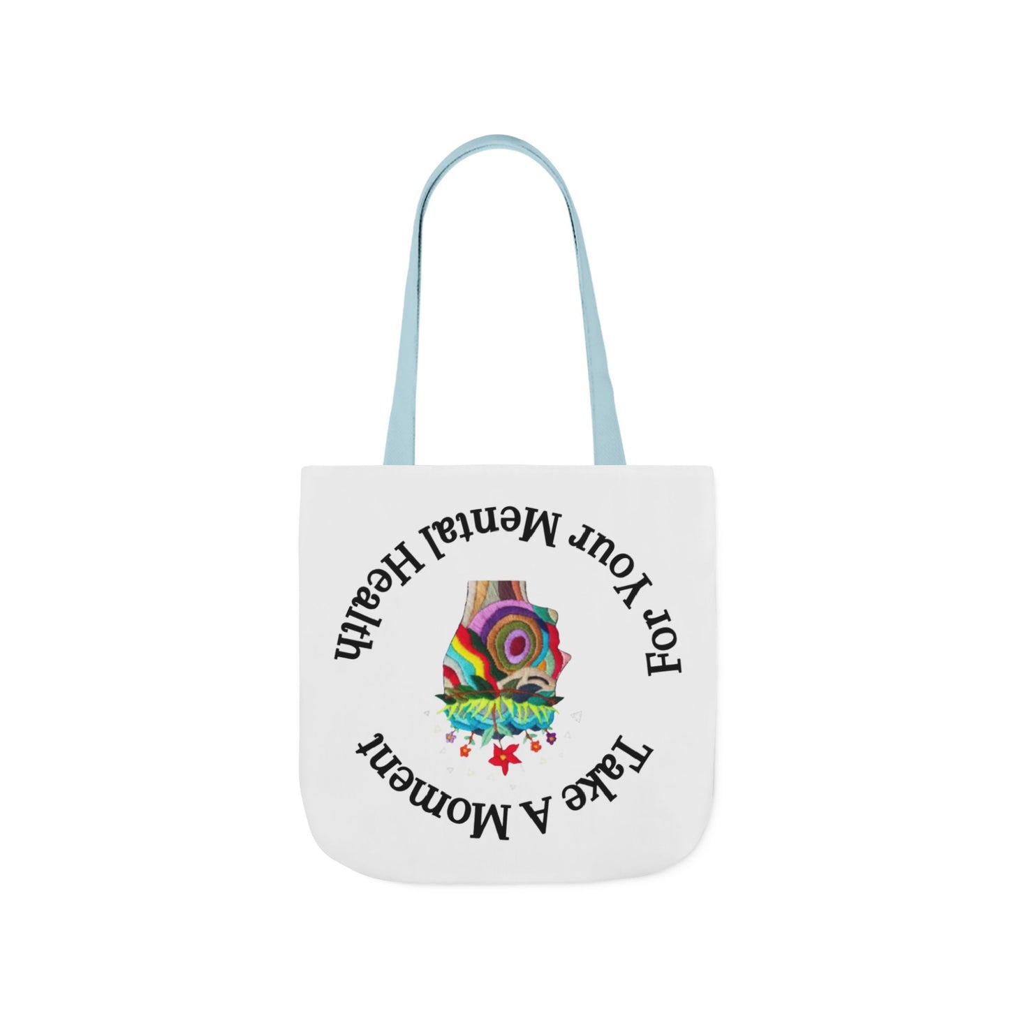 Canvas Tote Bag | Stylish & Durable with 5-Color Straps | Eco-Friendly Everyday Bag