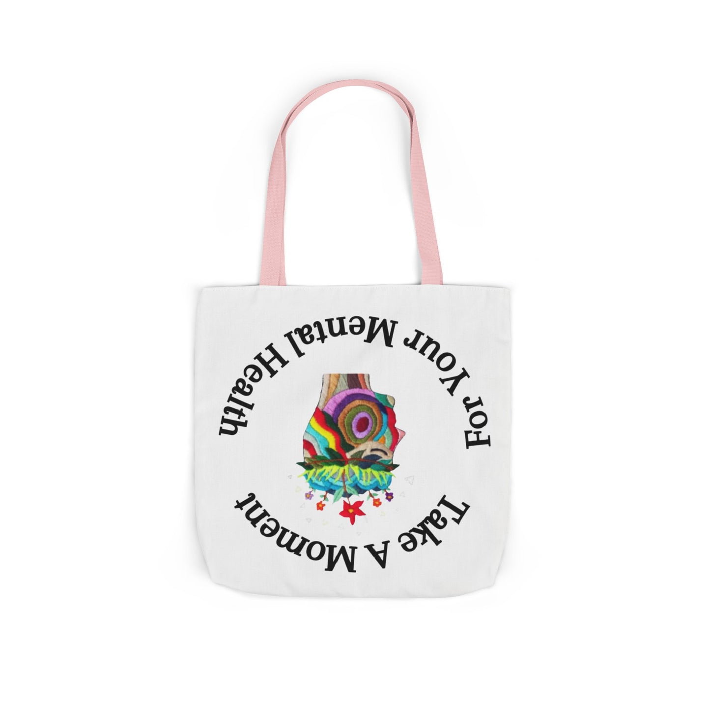 Canvas Tote Bag | Stylish & Durable with 5-Color Straps | Eco-Friendly Everyday Bag