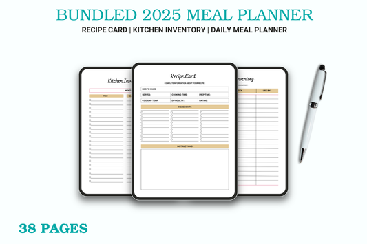 Meal Digital Planner