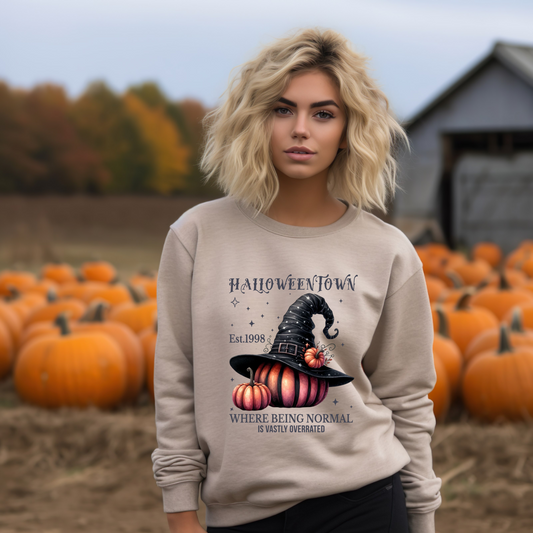 Unisex Lightweight Crewneck Sweatshirt / Casual Pullover / Soft Cotton Blend / Everyday Loungewear