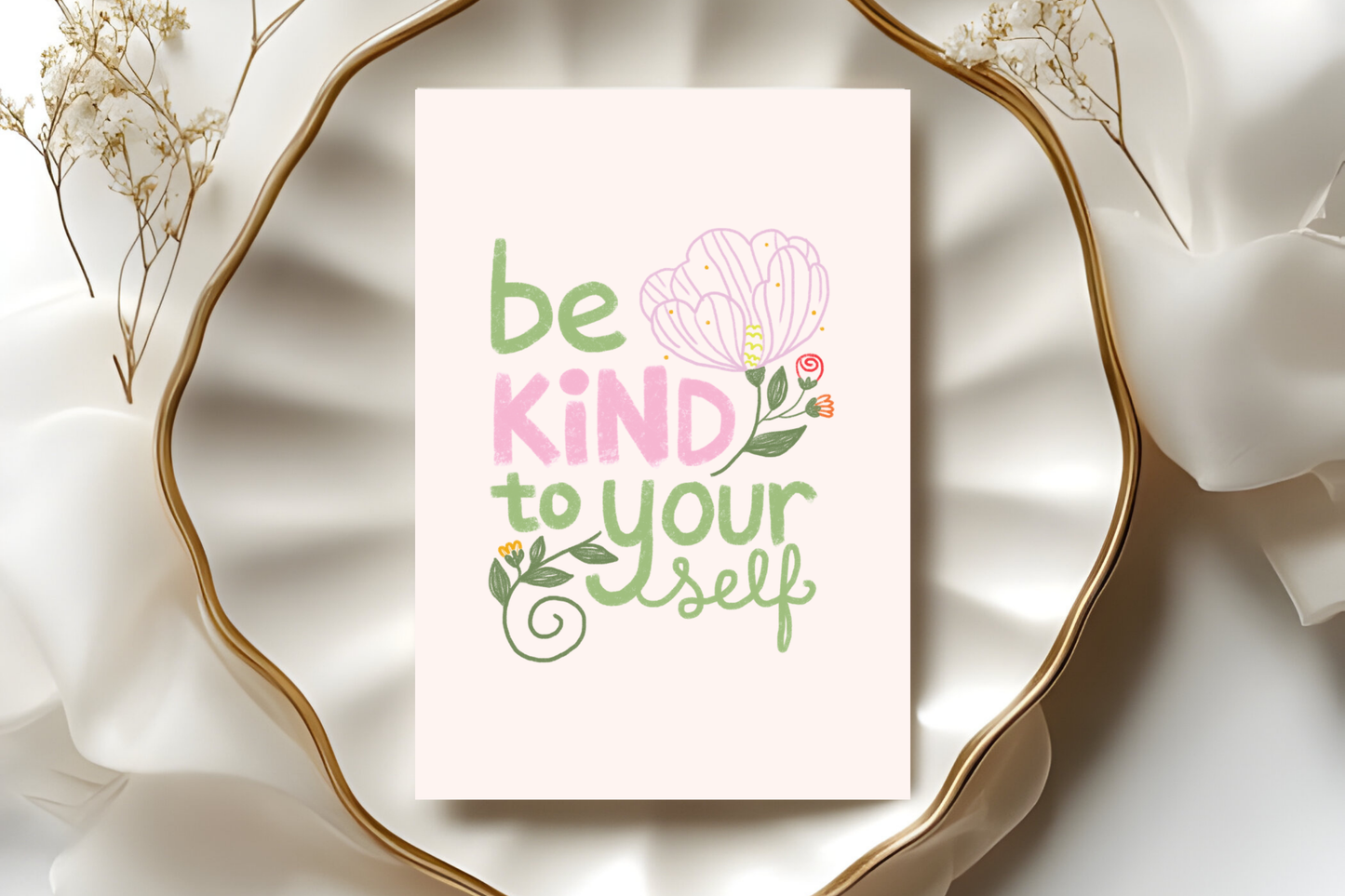 Affirmation Cards Printable, Soft Love & Positive Affirmation Cards for Mental Health