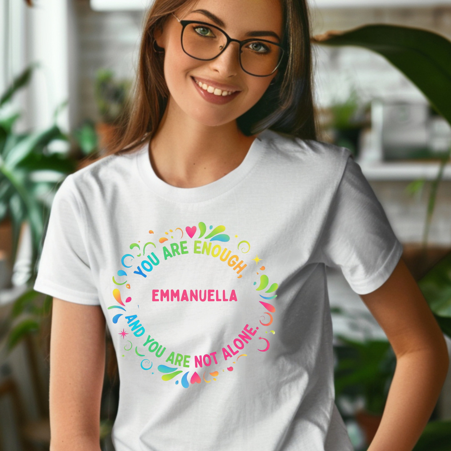 You Are Enough Unisex Tee, Inspirational T-Shirt, Self-Love Apparel, Gift for Friends, Encouragement Outfit, Positive Vibes Tee, [...]
