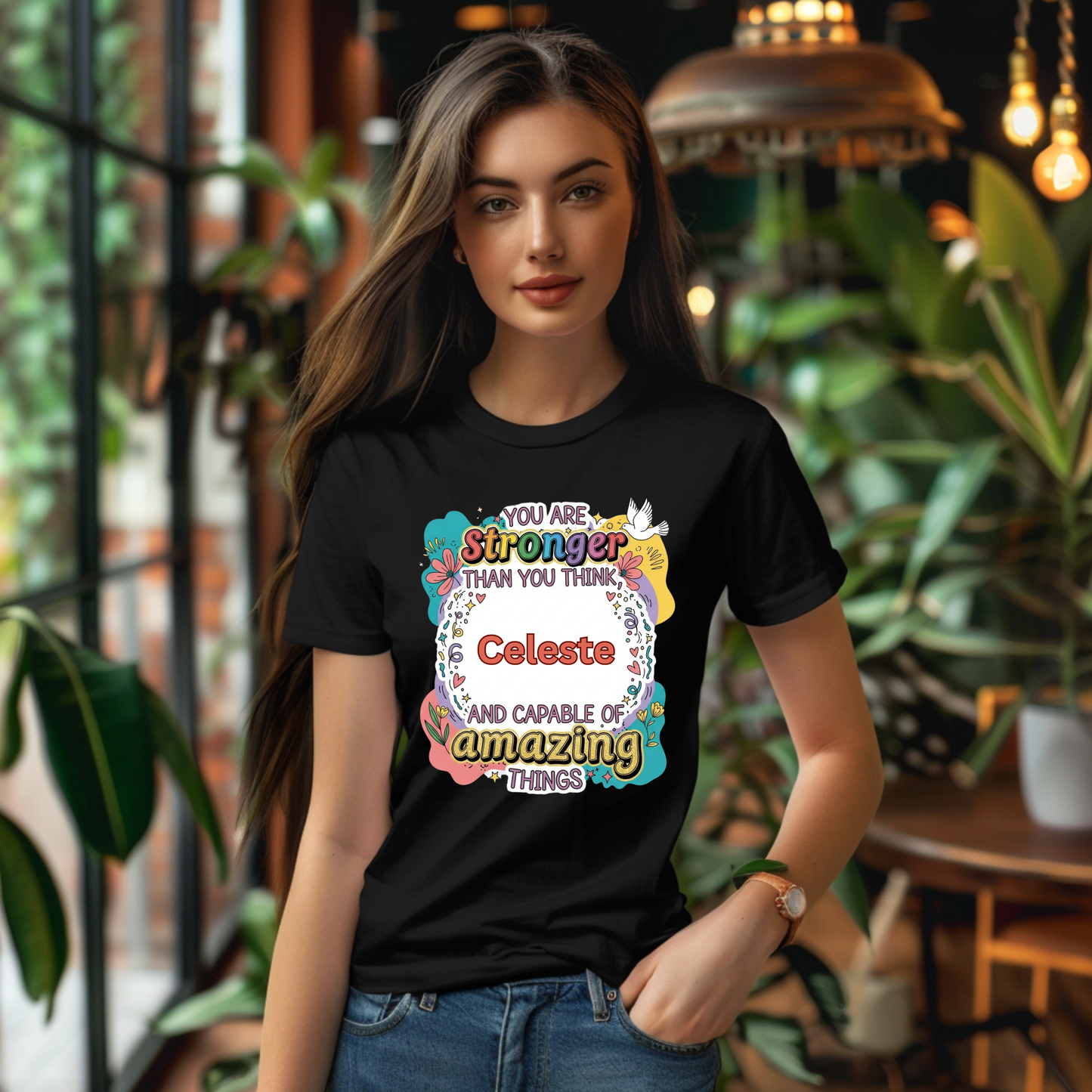 Inspirational Unisex Softstyle T-Shirt - 'You Are Stronger Than You Think'