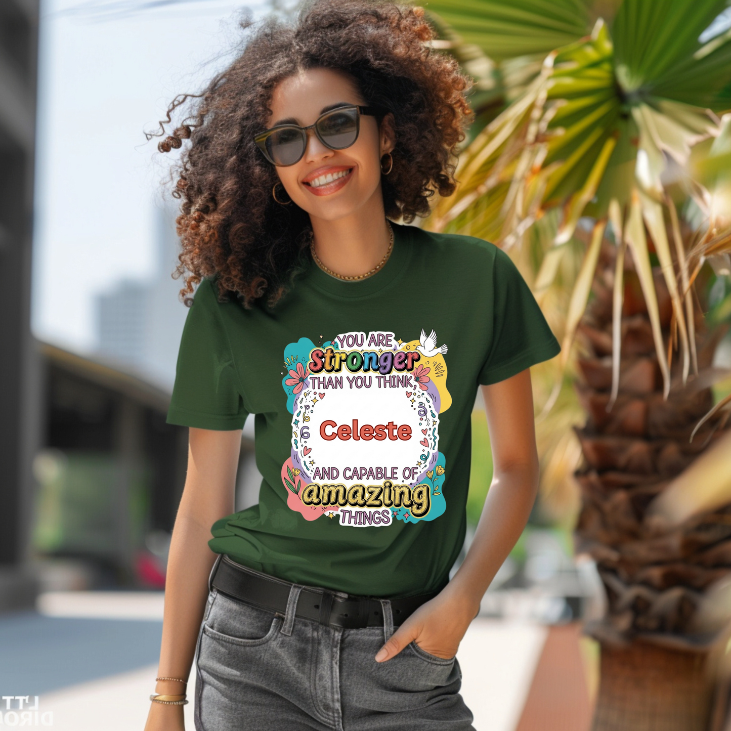 Inspirational Unisex Softstyle T-Shirt - 'You Are Stronger Than You Think'