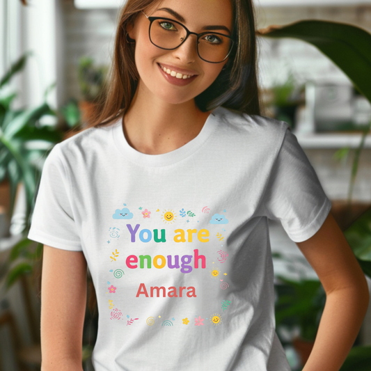You Are Enough Unisex Softstyle T-Shirt