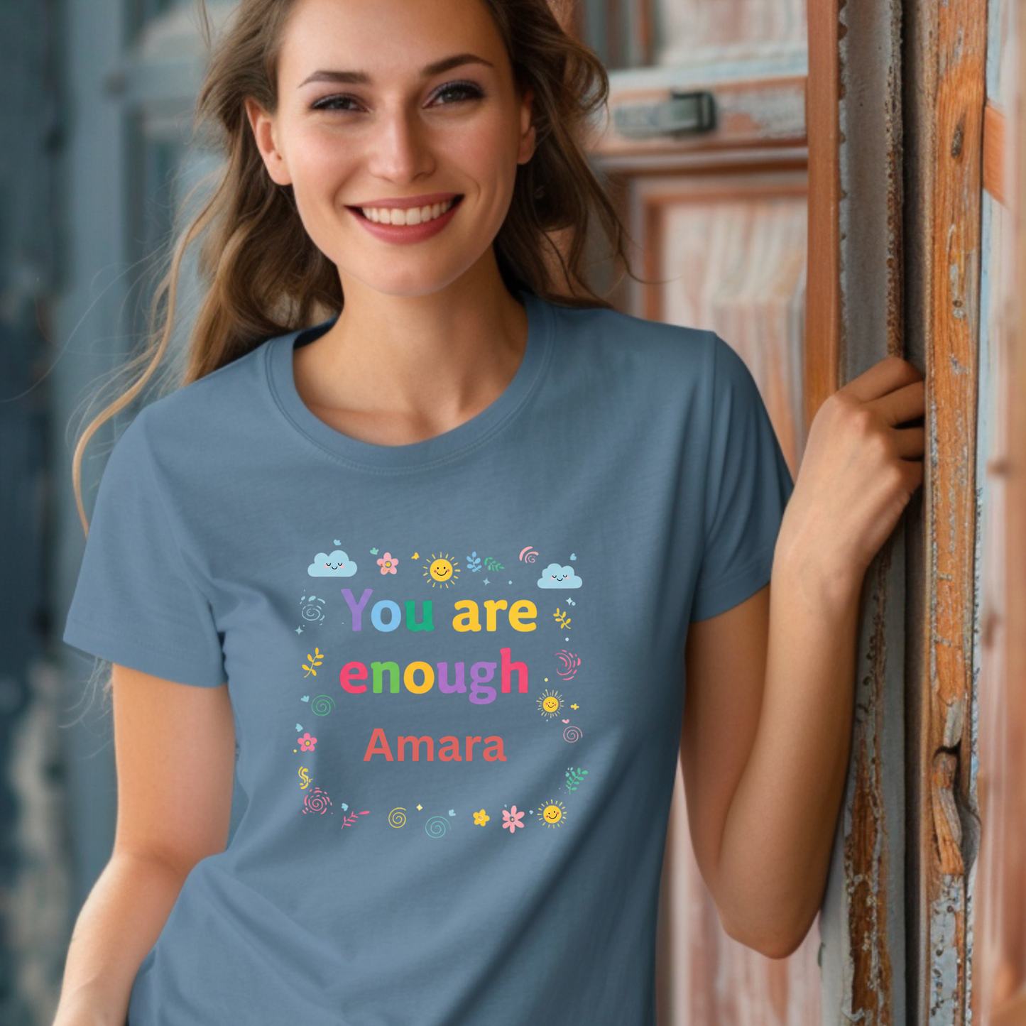 You Are Enough Unisex Softstyle T-Shirt