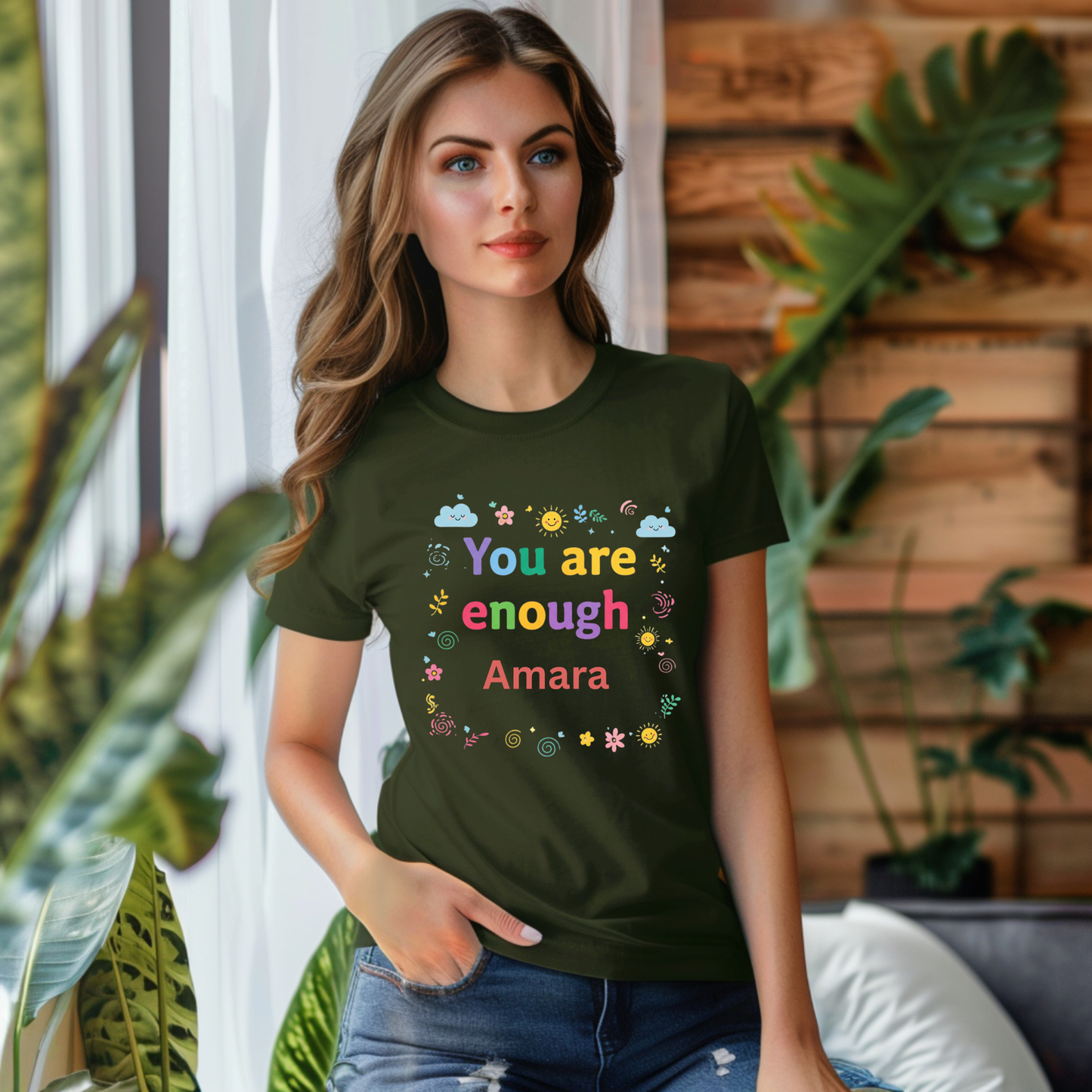 You Are Enough Unisex Softstyle T-Shirt