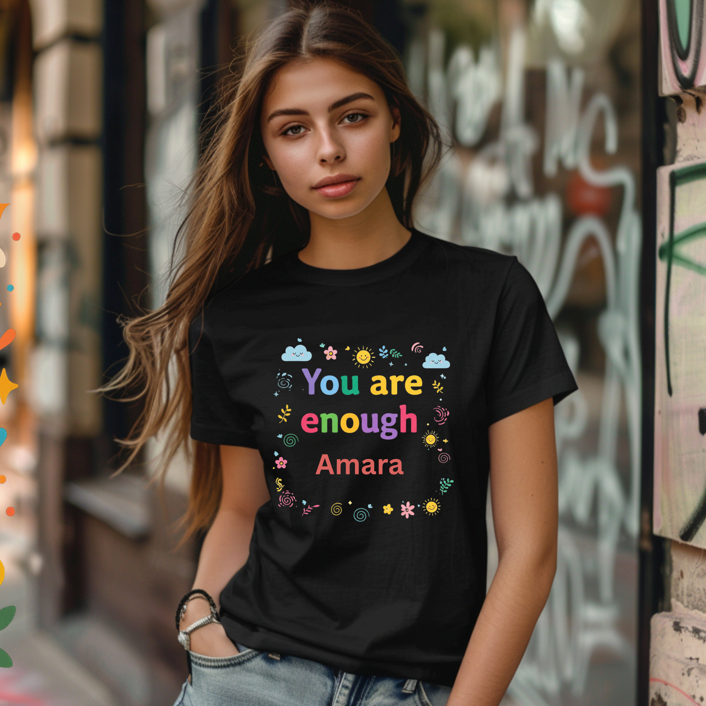 You Are Enough Unisex Softstyle T-Shirt