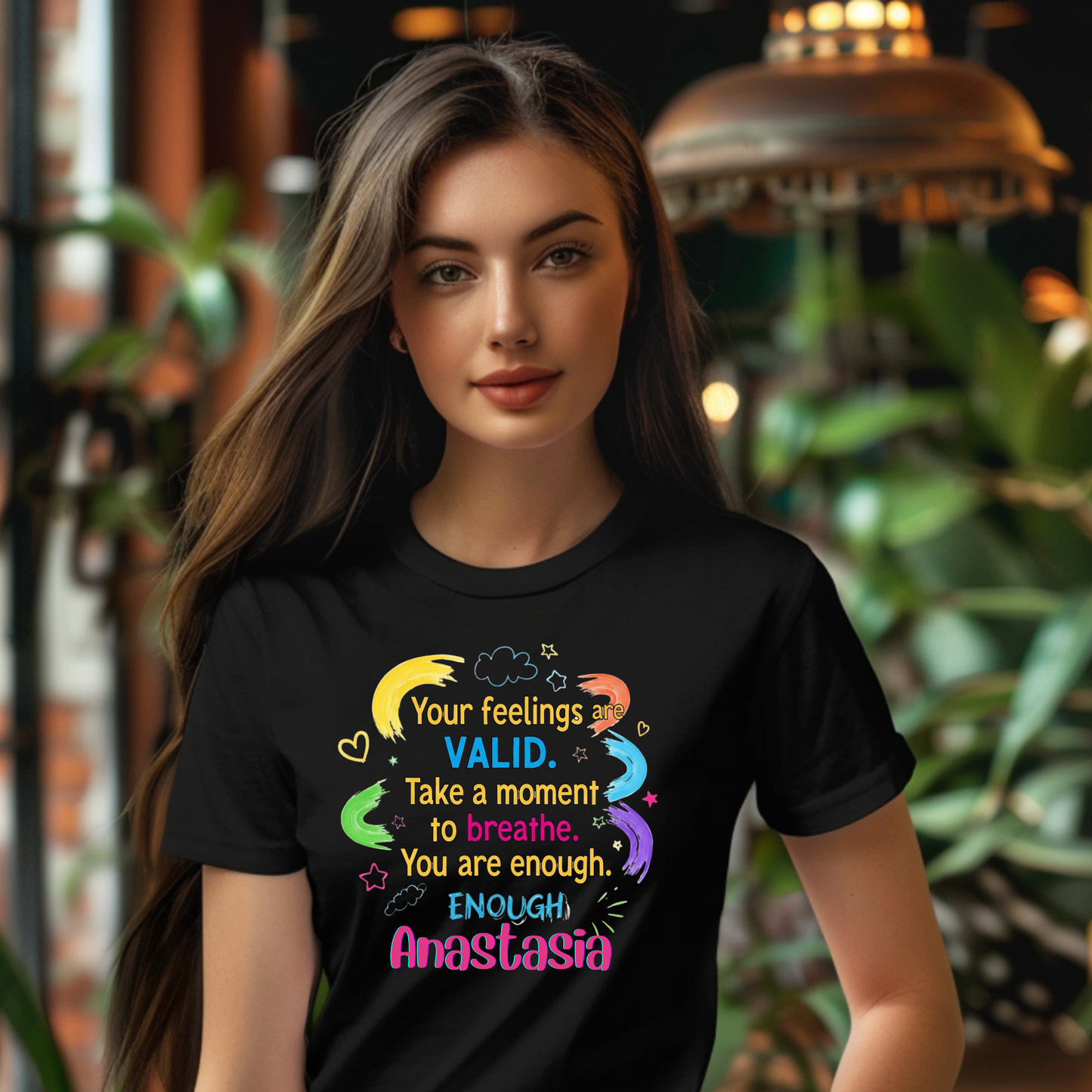 Inclusivity Affirmation T-Shirt - 'Your Feelings Are Valid'